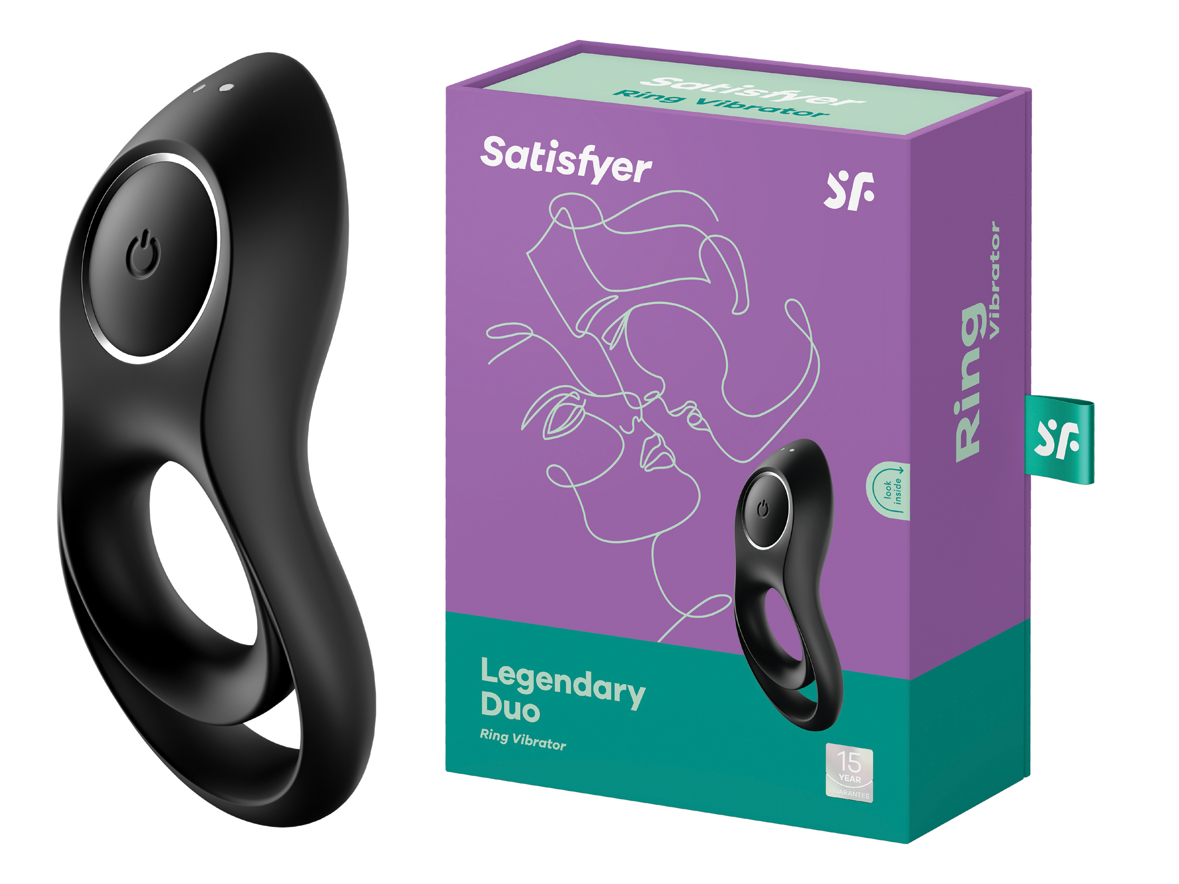 SATISFYER Legendary Duo Ring Vibrator black