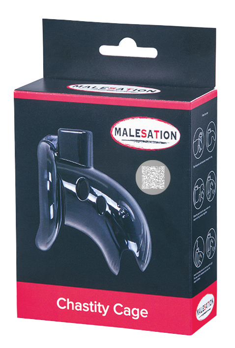 MALESATION Chastity Cage schwarz