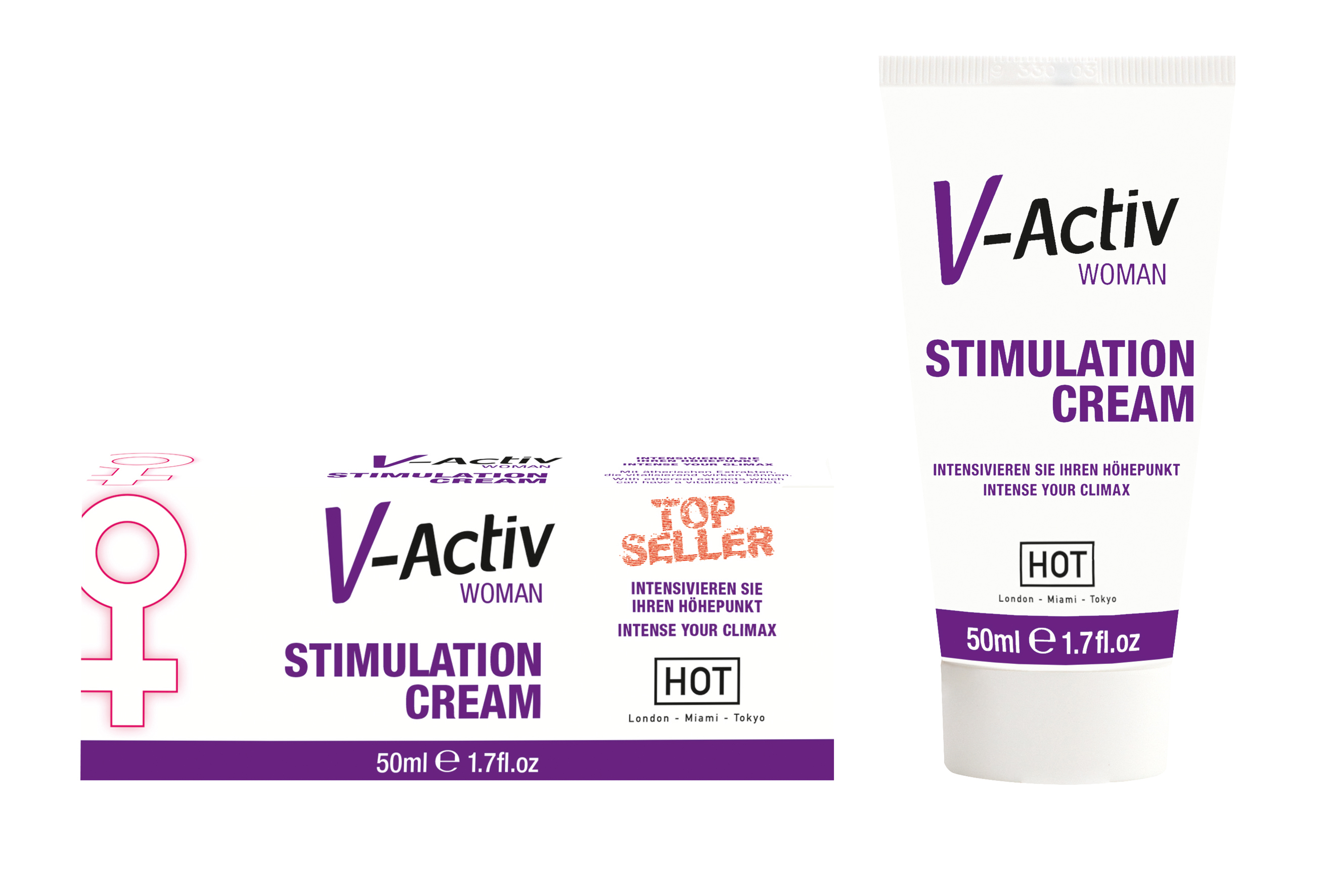 HOT V-Activ Stimulat.-Spray Women 50ml