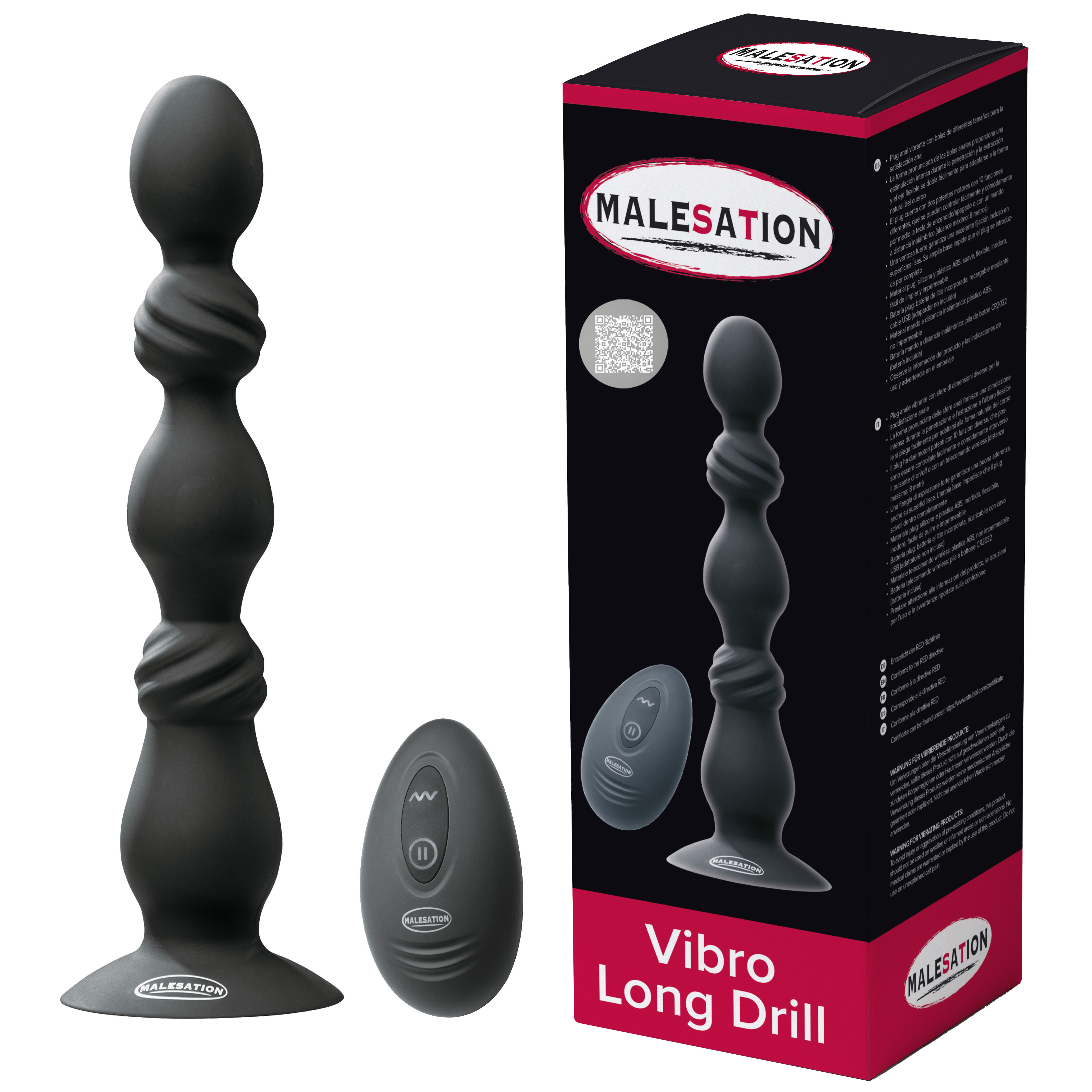 MALESATION Vibro Long Drill