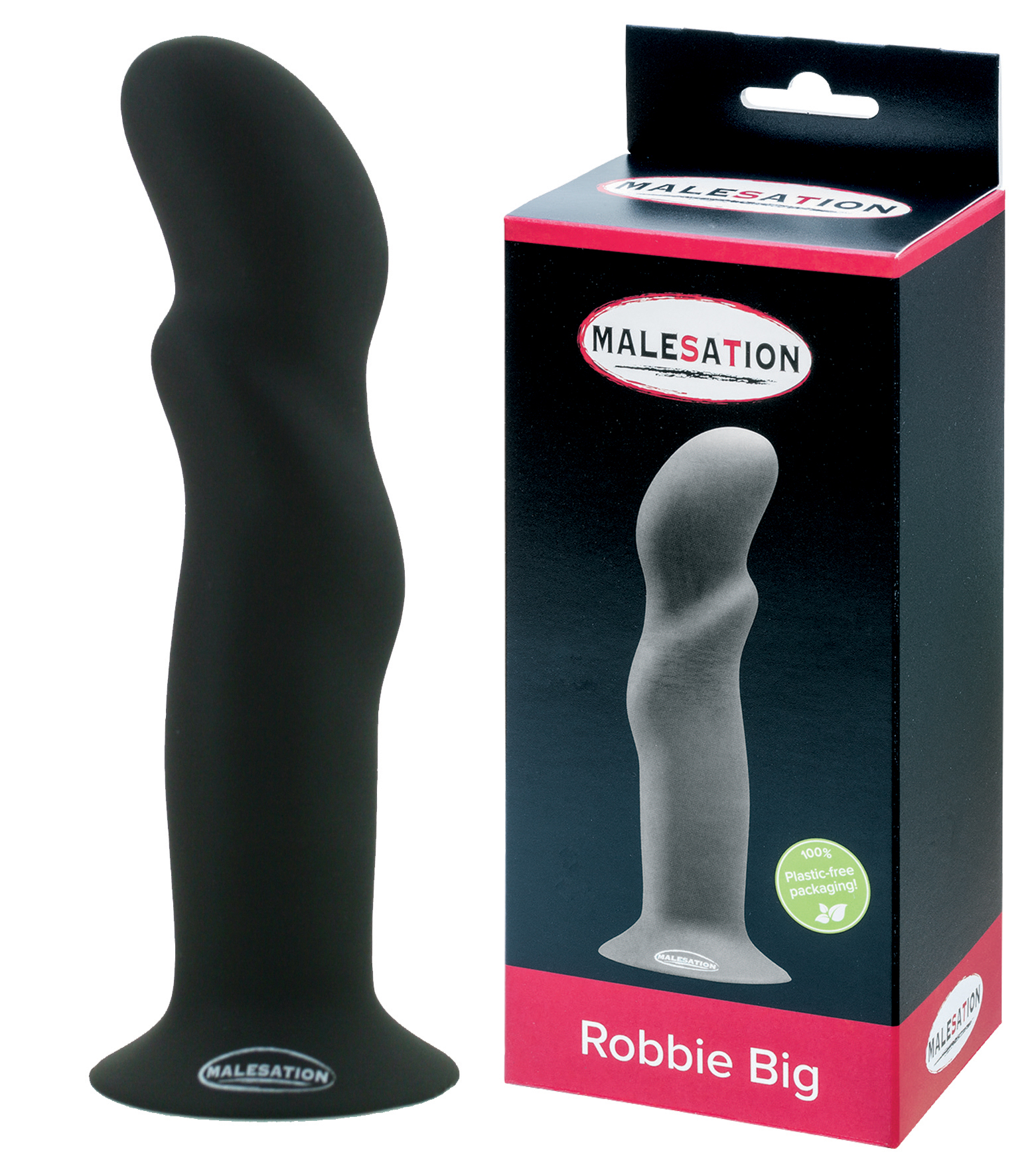 MALESATION Robbie Dildo groß schwarz