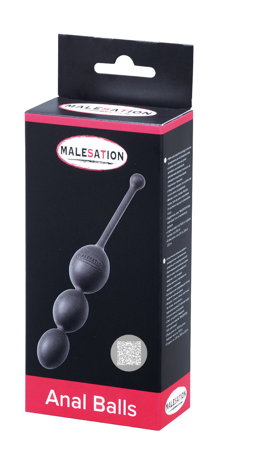 MALESATION Anal Balls schwarz