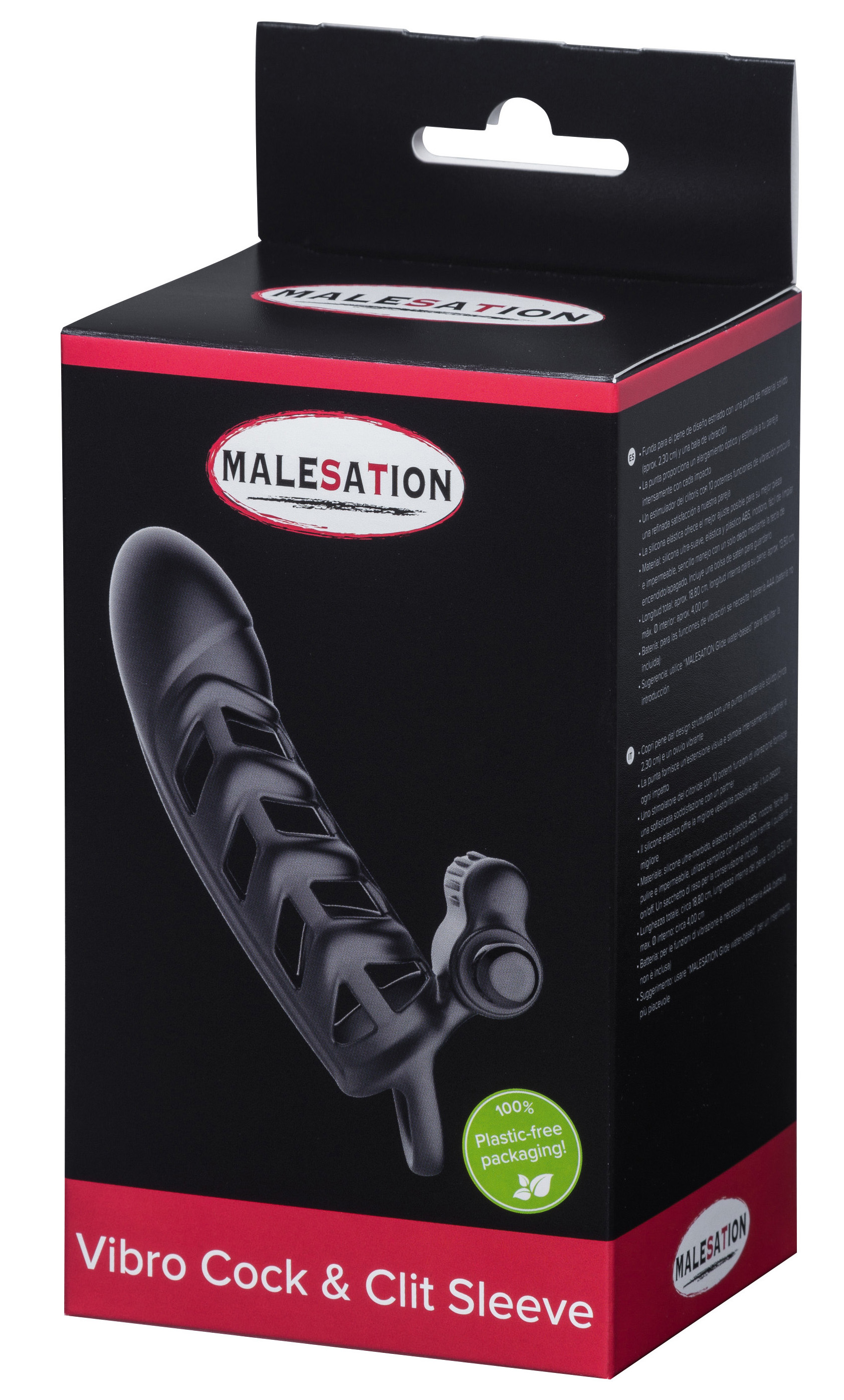 MALESATION Vibro Cock & Clit Sleeve