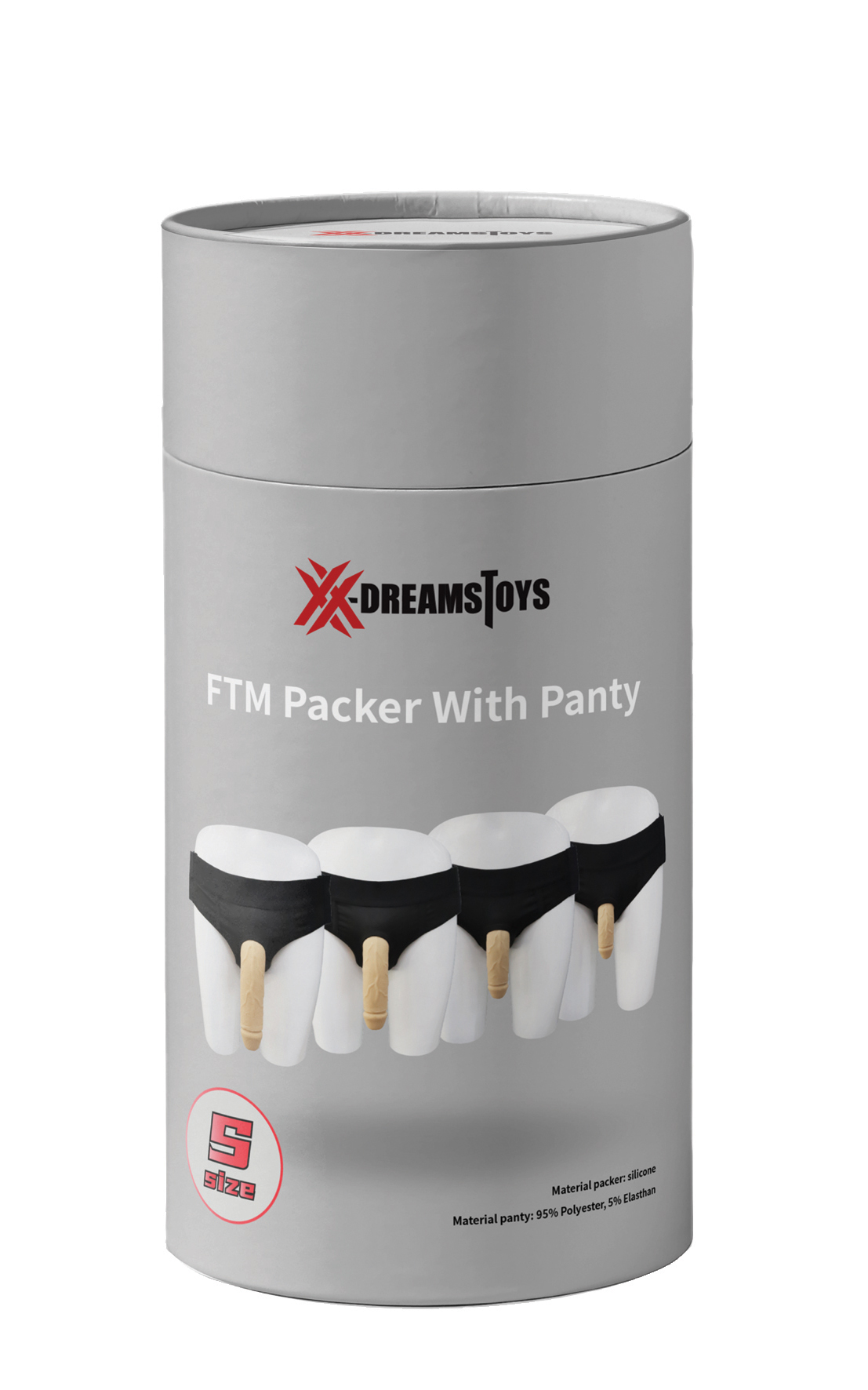 700000256480_5 XX-DREAMSTOYS FTM Packer with panty Size S