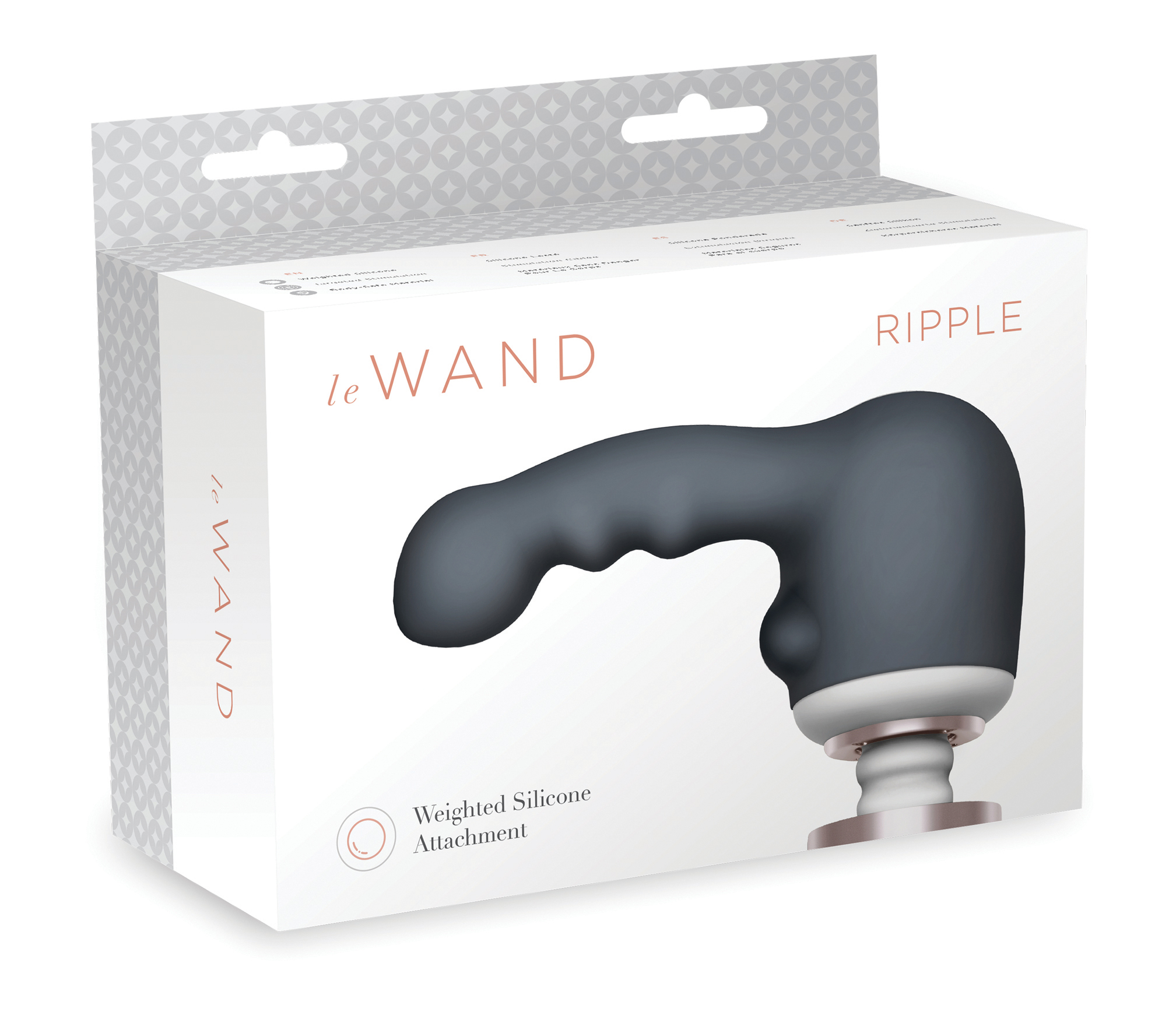 Le Wand Ripple Weighted Silicone Attachment