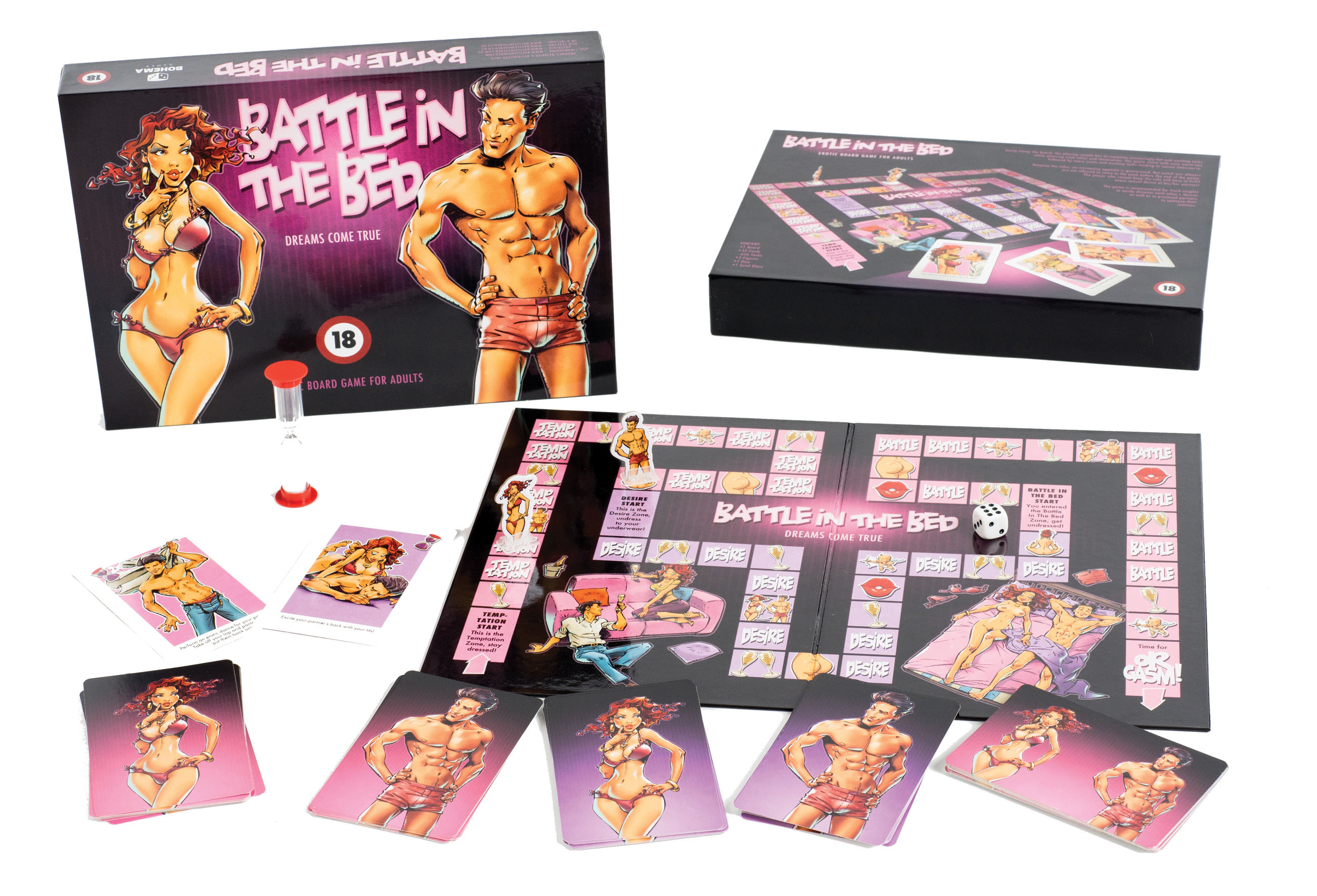 Erotic-Game "Battle in the Bed"