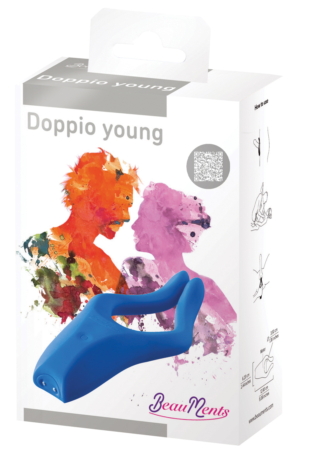 *BeauMents Doppio young blau
