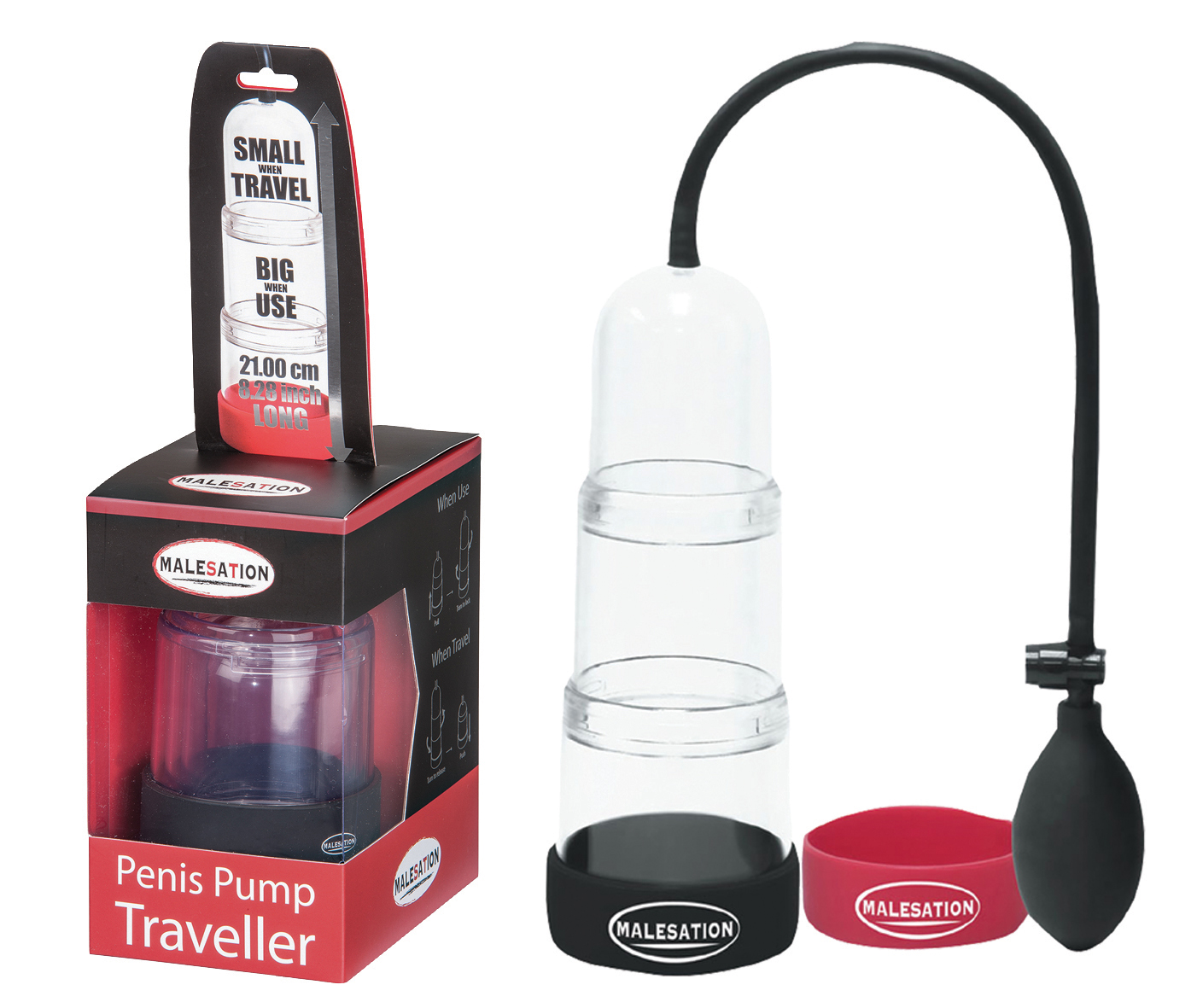 MALESATION Penis Pump Traveller