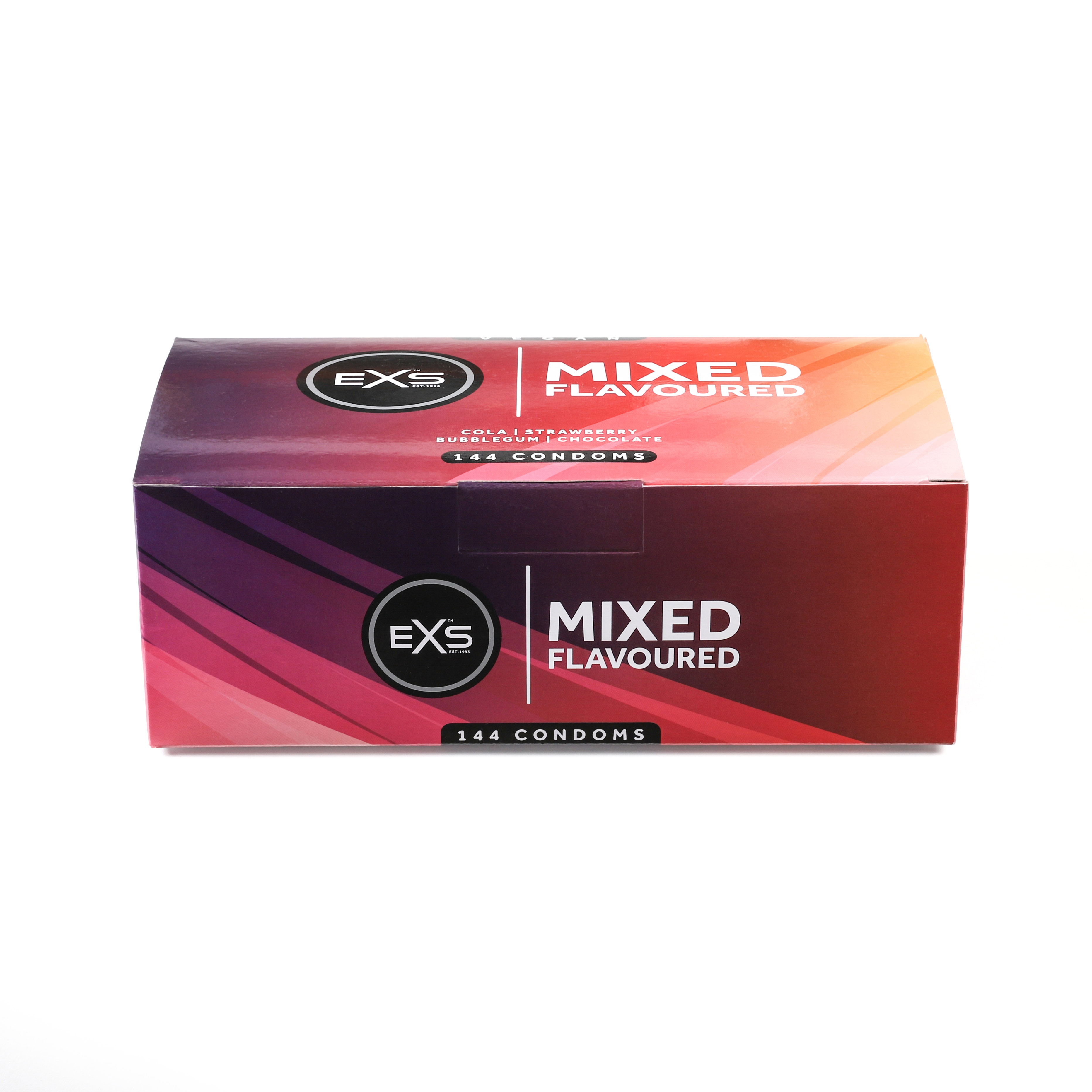 EXS Mixed Flavoured condoms (144pcs)