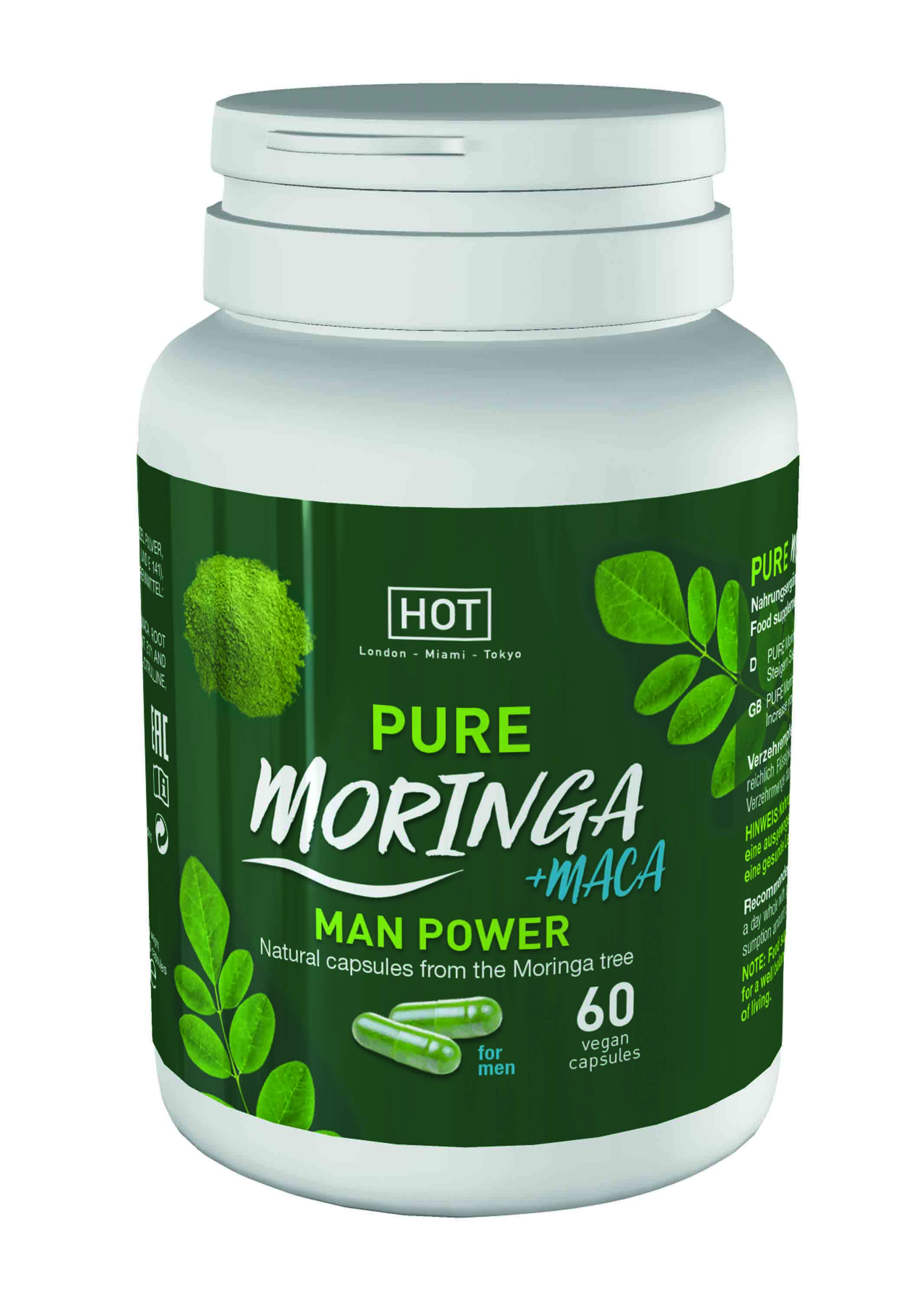 HOT BIO Moringa Man Power Caps 60 Stk.