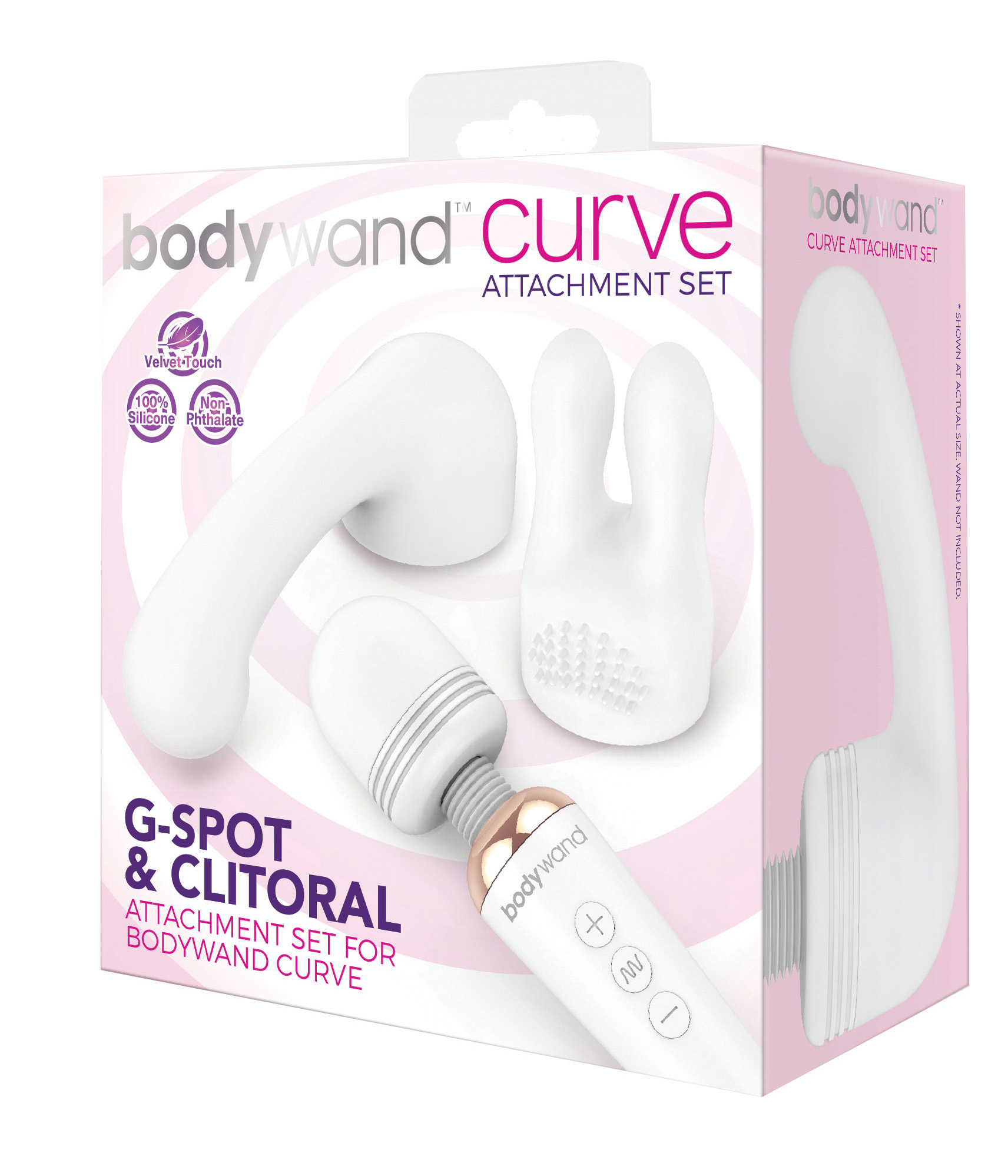 Bodywand Curve Attachment Set white