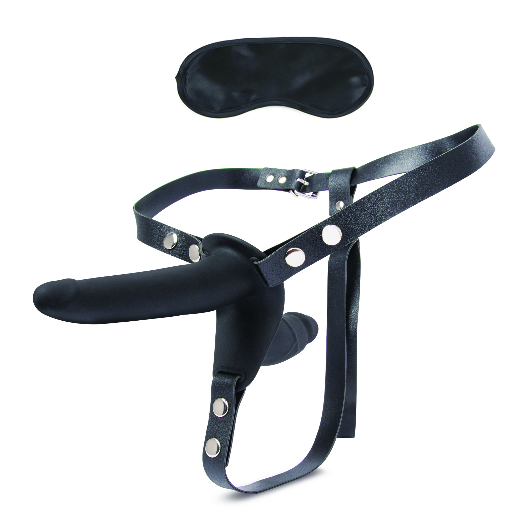 LUX FETISH Silicone Strap-on Harness Dildo