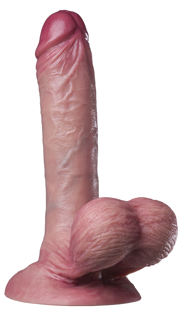 MALESATION Real Dildo with balls 24cm (Ø 5,0cm)