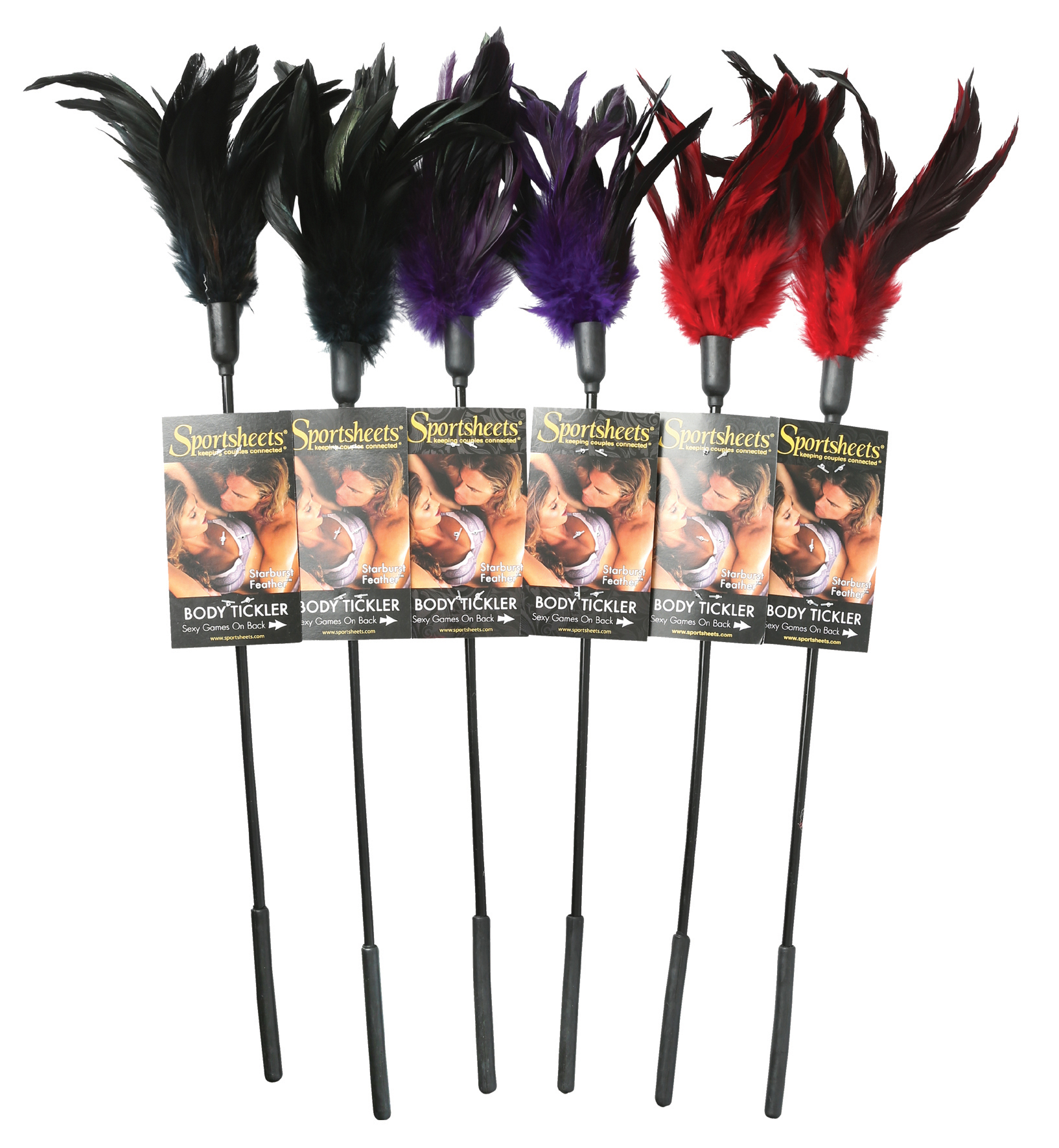 SPORTSHEETS Starbust Ticklers 6er-Set
