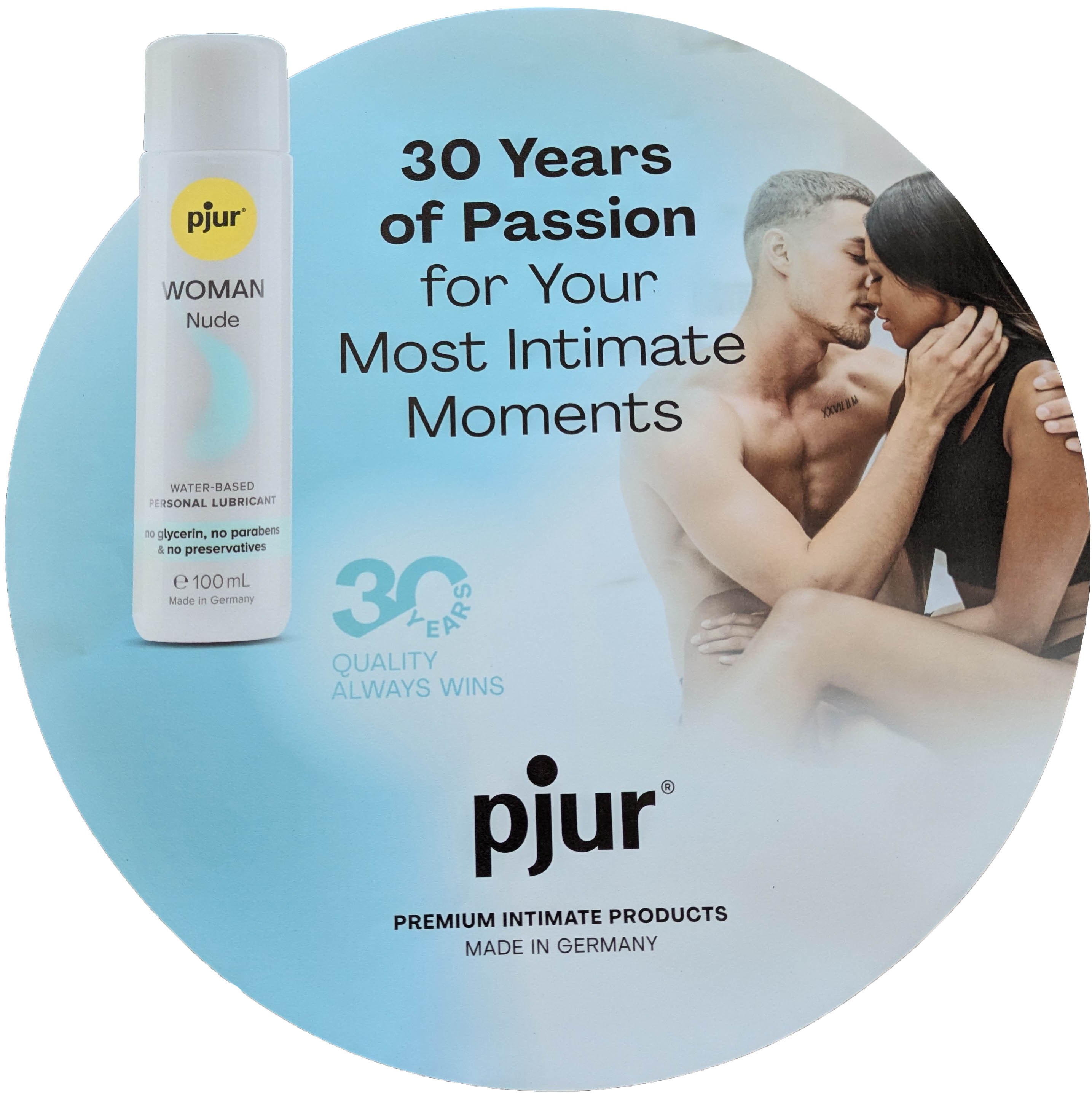 pjur 30years Floorsticker WOMAN NUDE