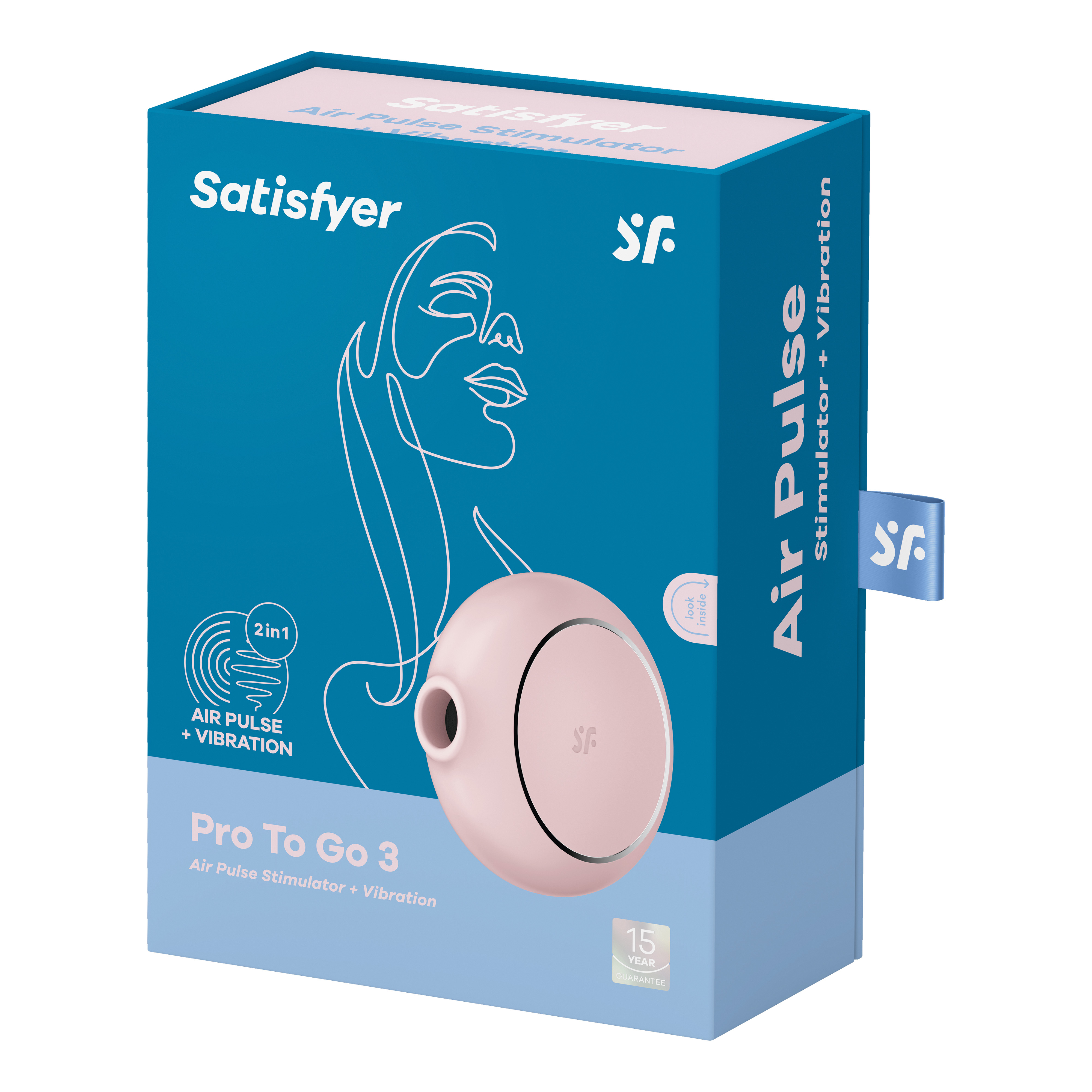 SATISFYER Pro to Go 3 rose