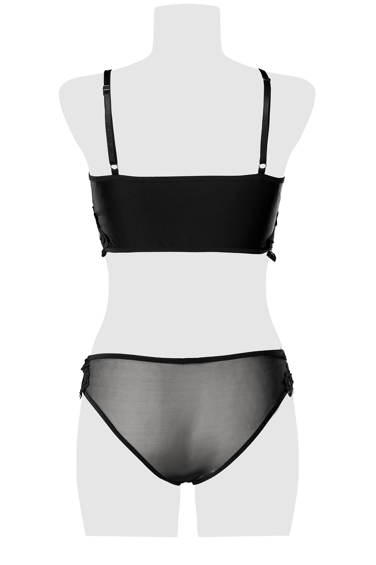 GREY VELVET 2-teiliges BH/Slip Set 2XL