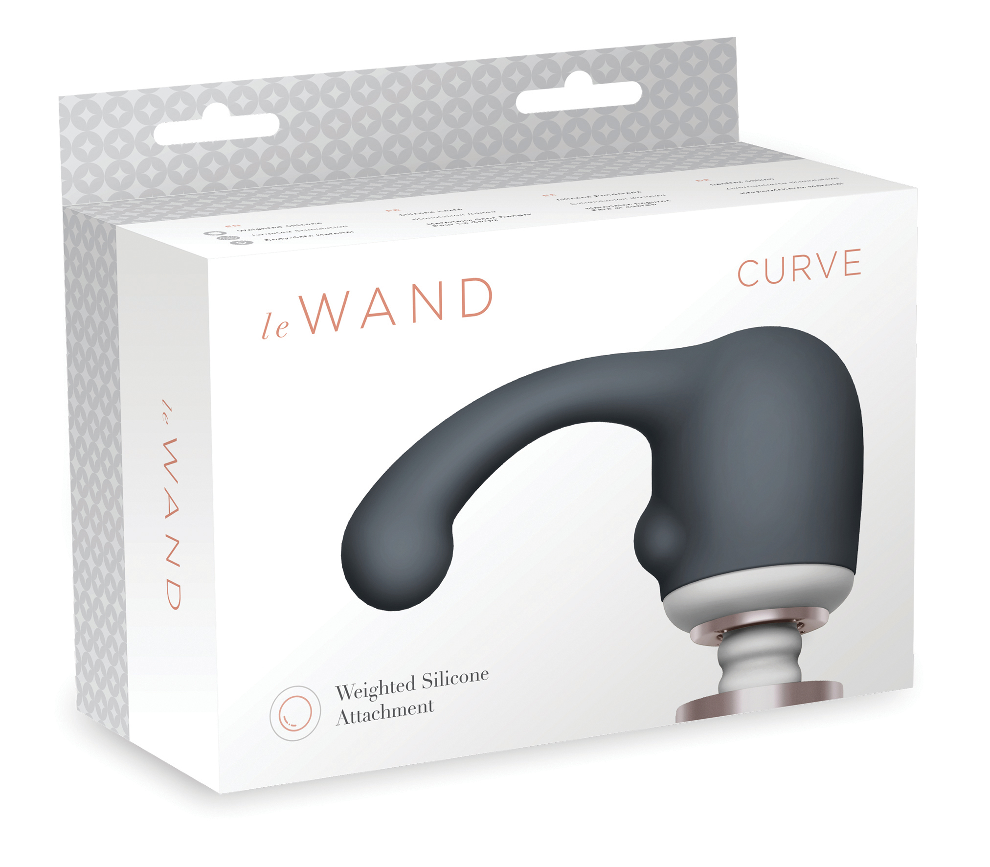 Le Wand Curve Weighted Silicone Attachment