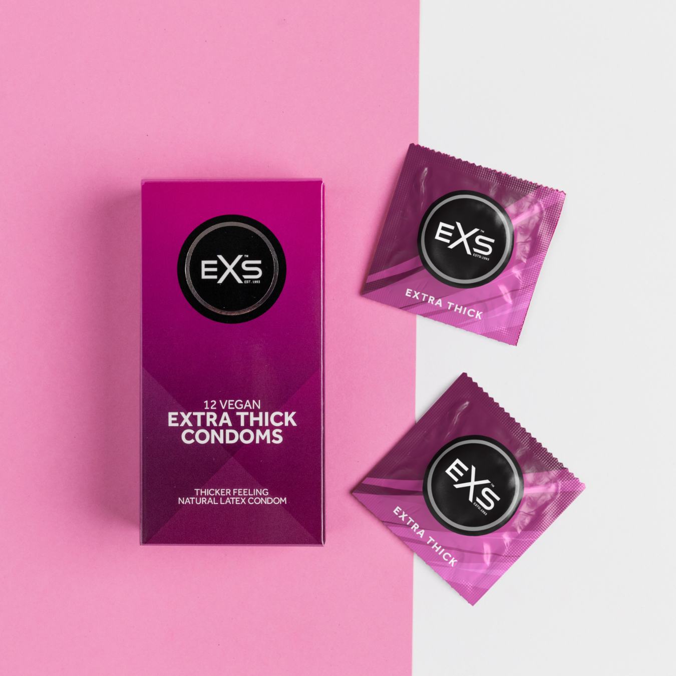 EXS Extra Thick condoms (12pcs)
