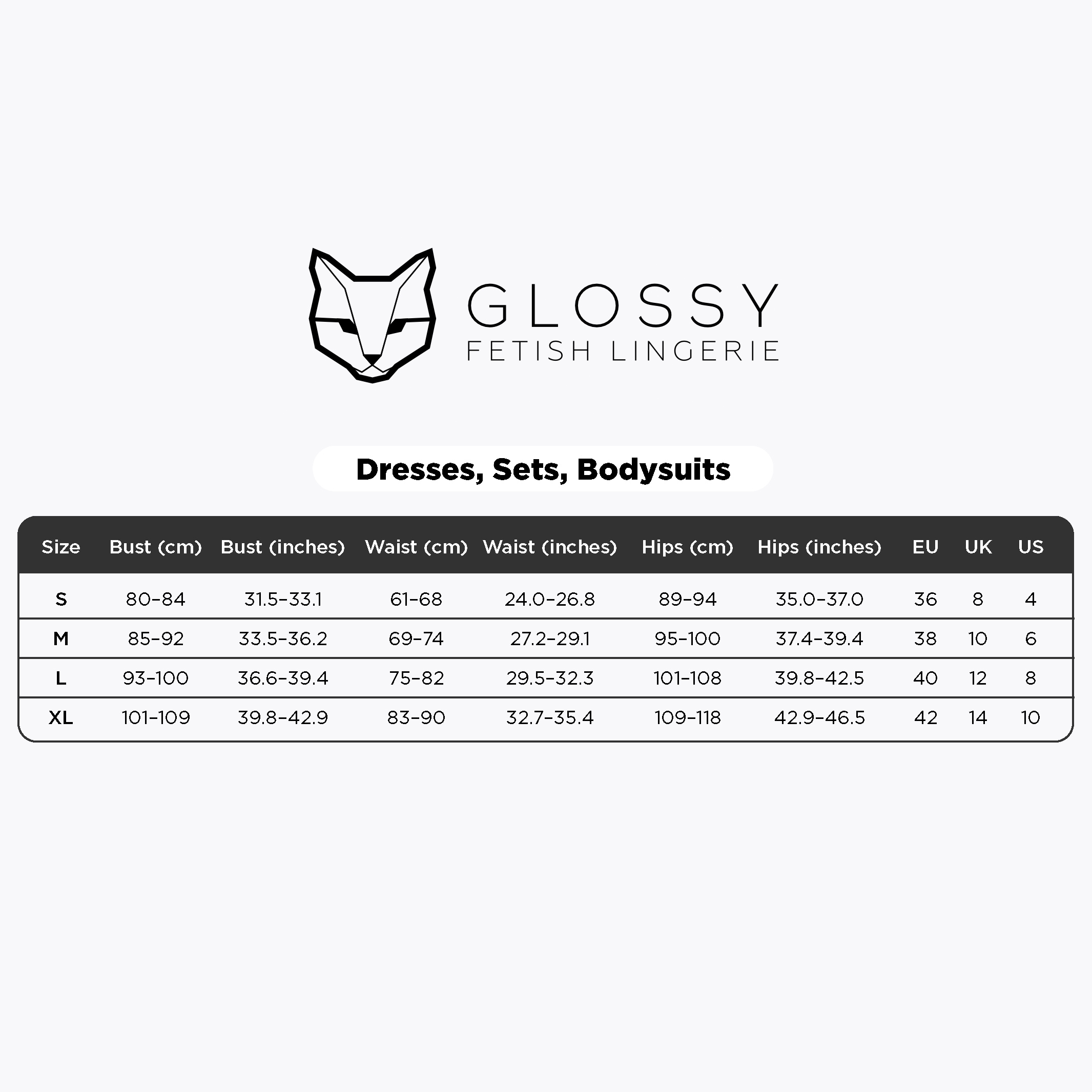 GLOSSY - Weetlook Bodysuit M