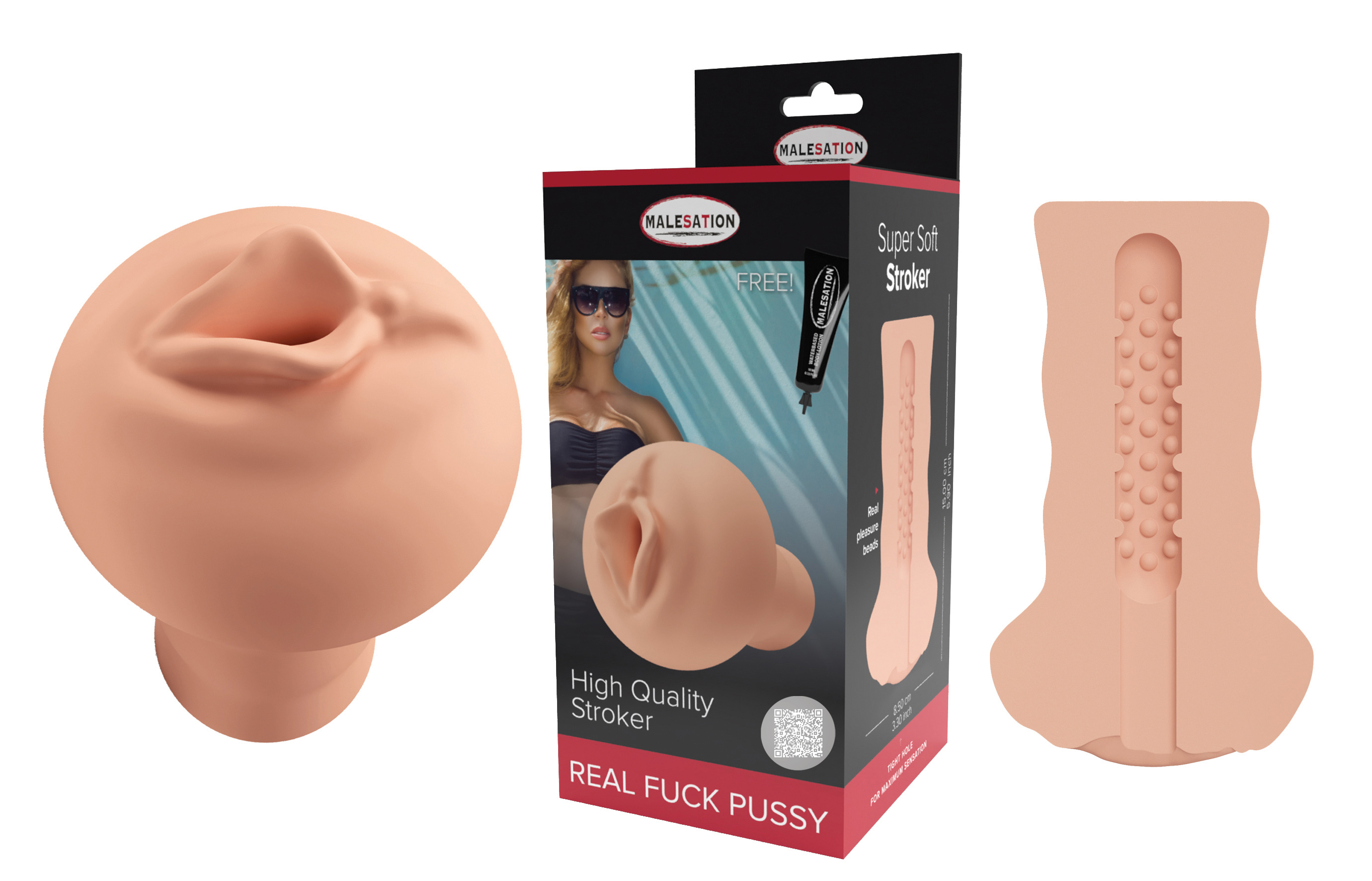 MALESATION Masturbator Real Fuck Pussy Stroker