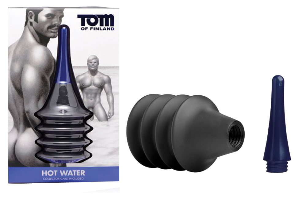 TOM OF FINLAND Hot Water Large Accordion Enema Bulb