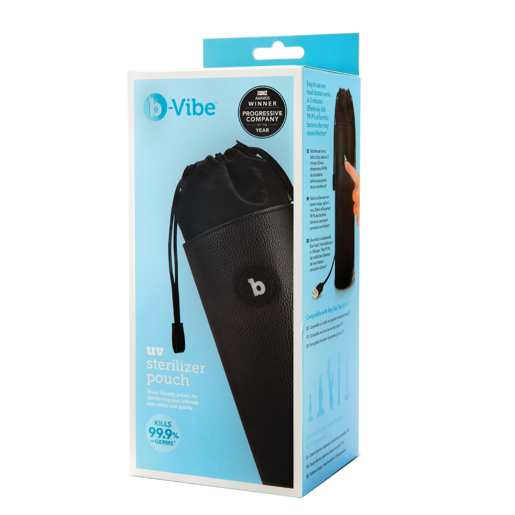 b-Vibe UV Sterilizer Pouch