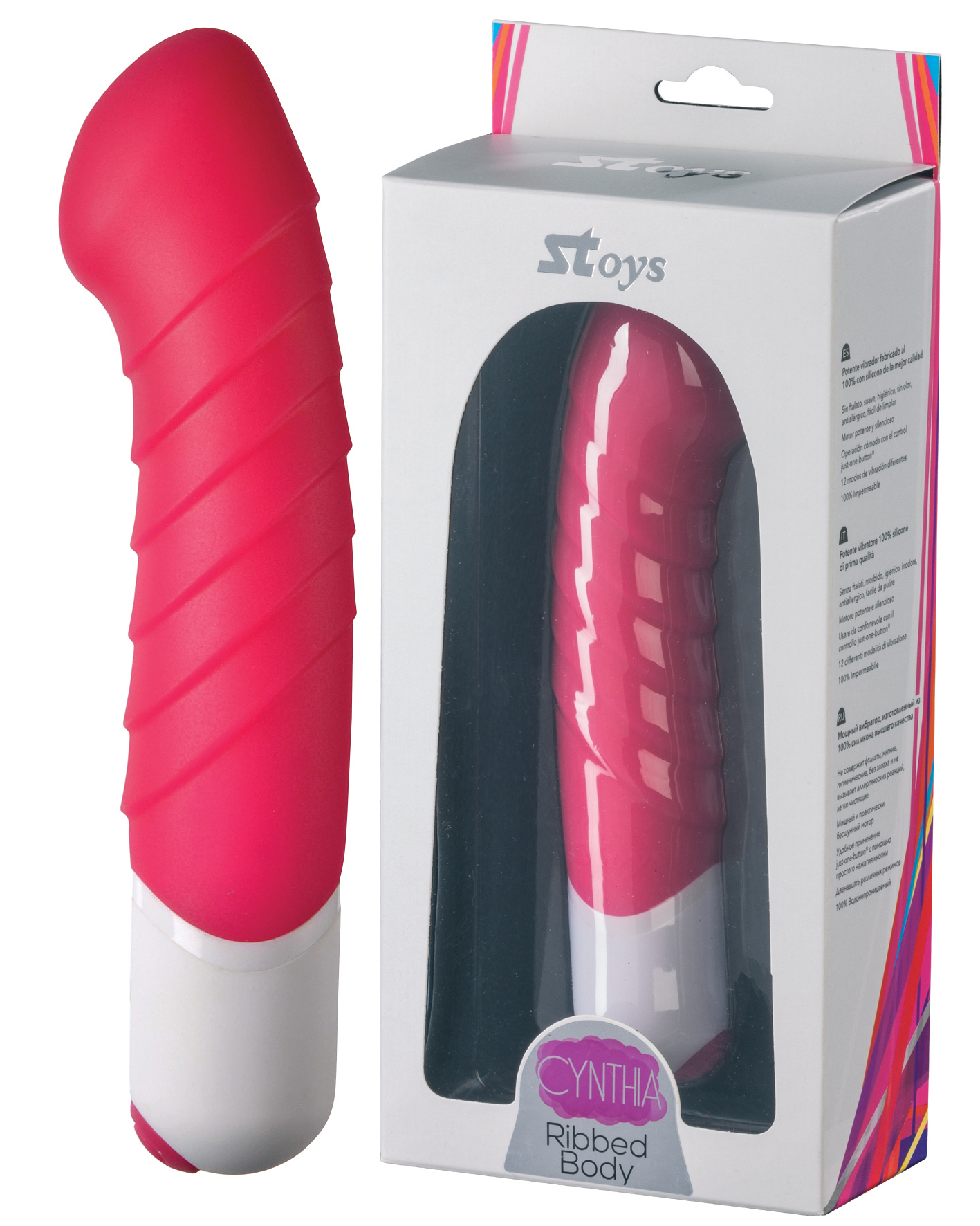 SToys Cynthia Silicone-Vibrator pink