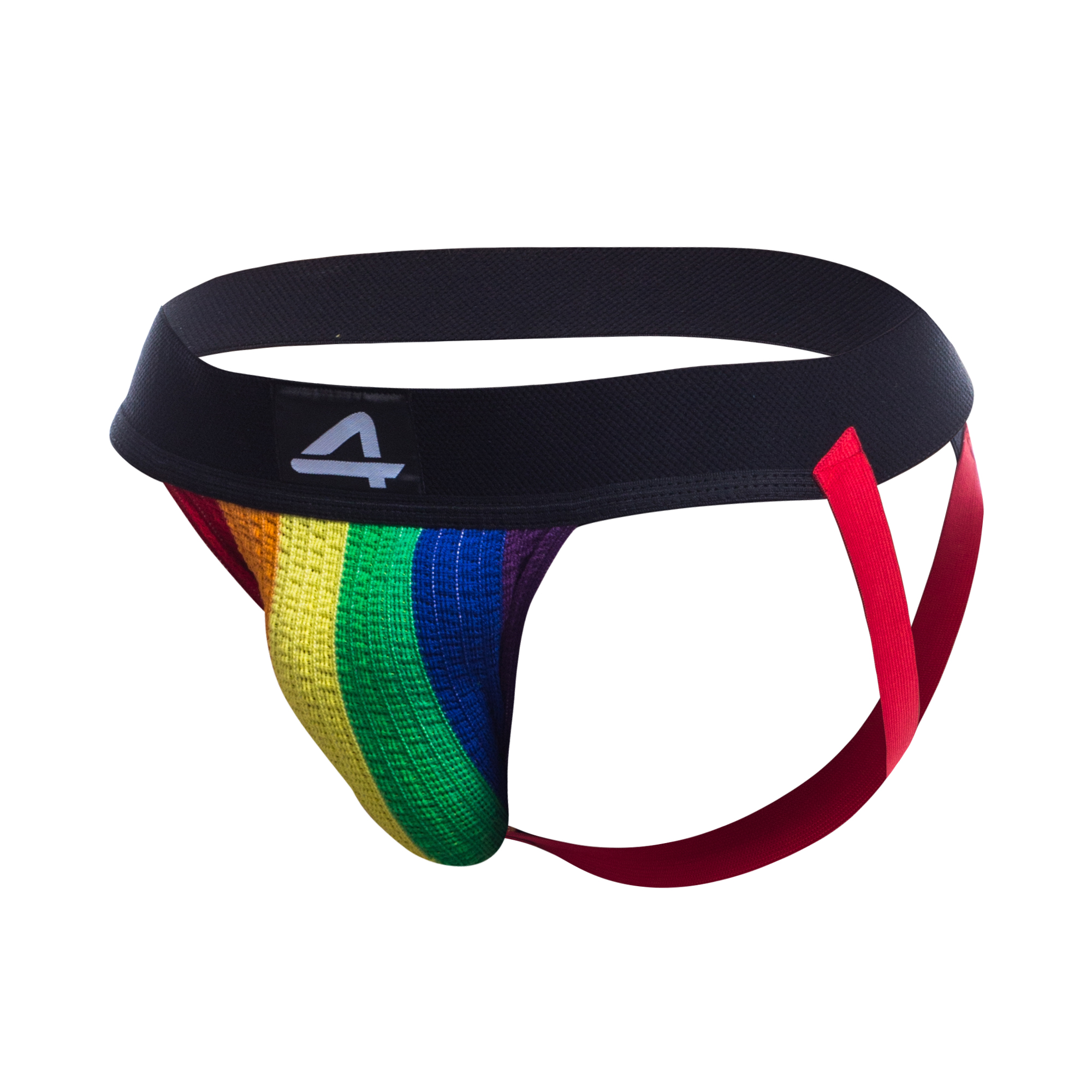 *C4M Jockstrap Stripe Pride L