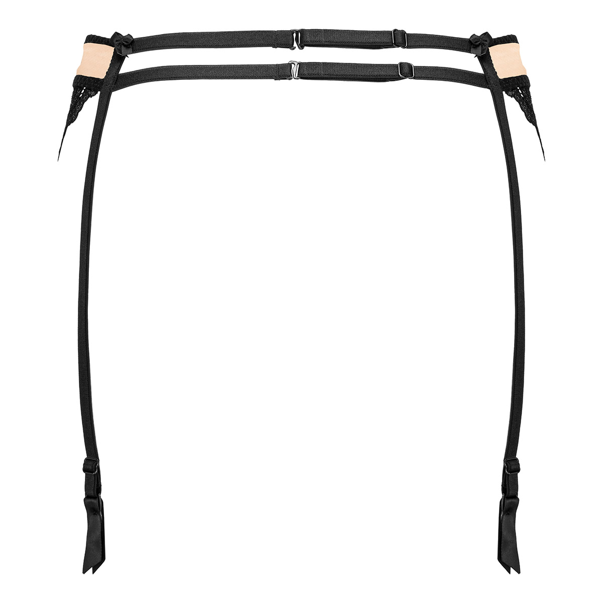 KOTEK Strapsgürtel G001 schwarz-beige S/M KOTEK Strapsgürtel G001 schwarz-beige S/M