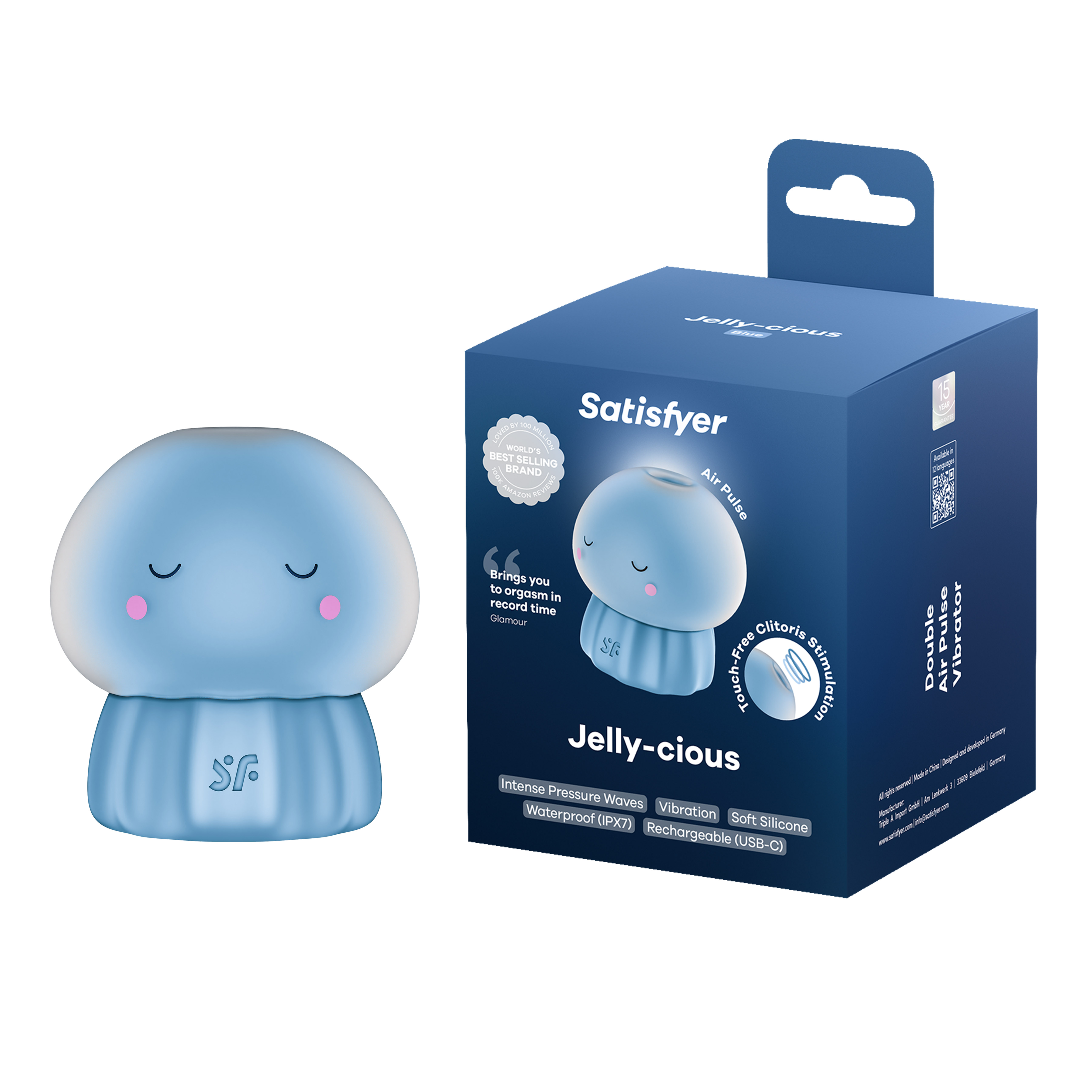 SATISFYER Jelly-cious baby-blue
