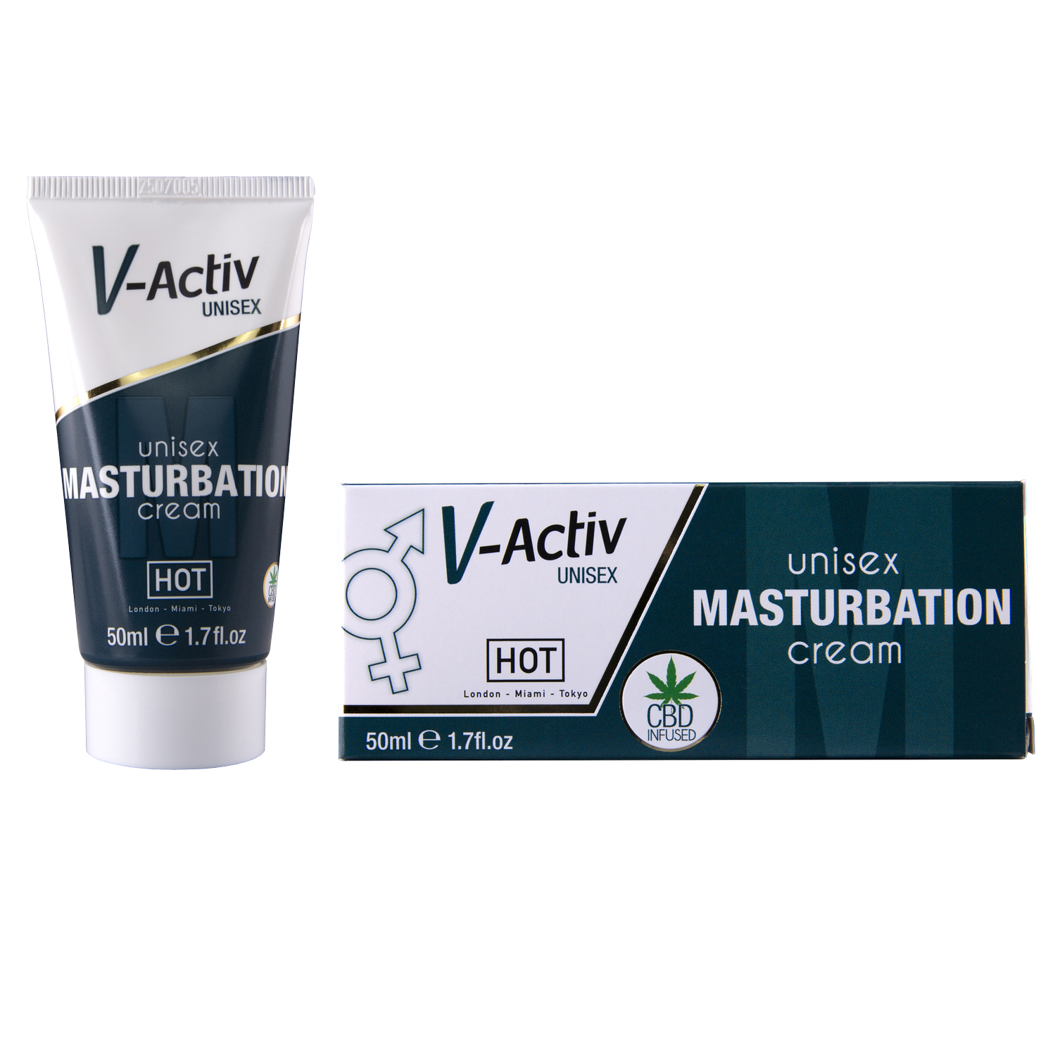 HOT V-Activ Masturbationscreme mit CBD 50ml