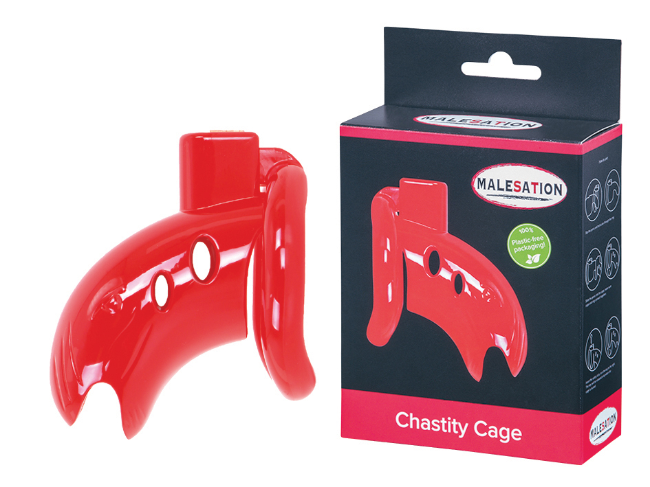 MALESATION Chastity Cage rot