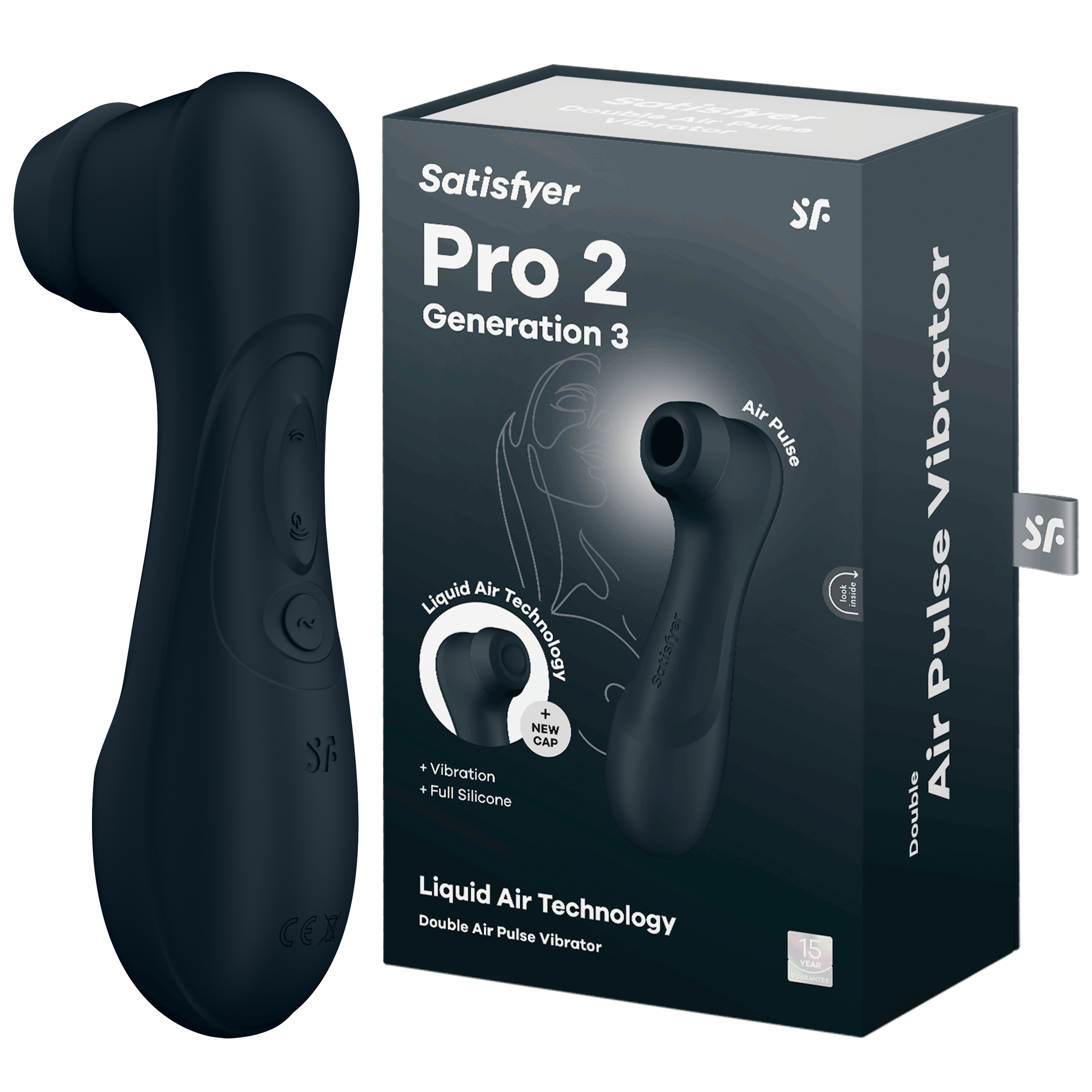 SATISFYER Pro 2 Generation 3 black SATISFYER Pro 2 Generation 3 black
