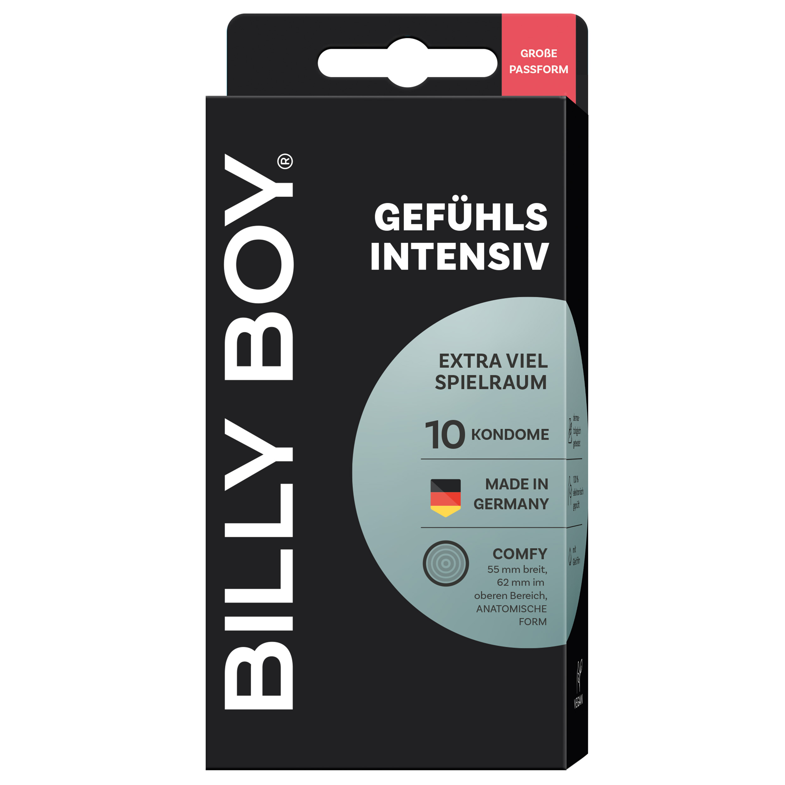 BILLY BOY Gefühlsintensiv 10 St. SB-Pack.