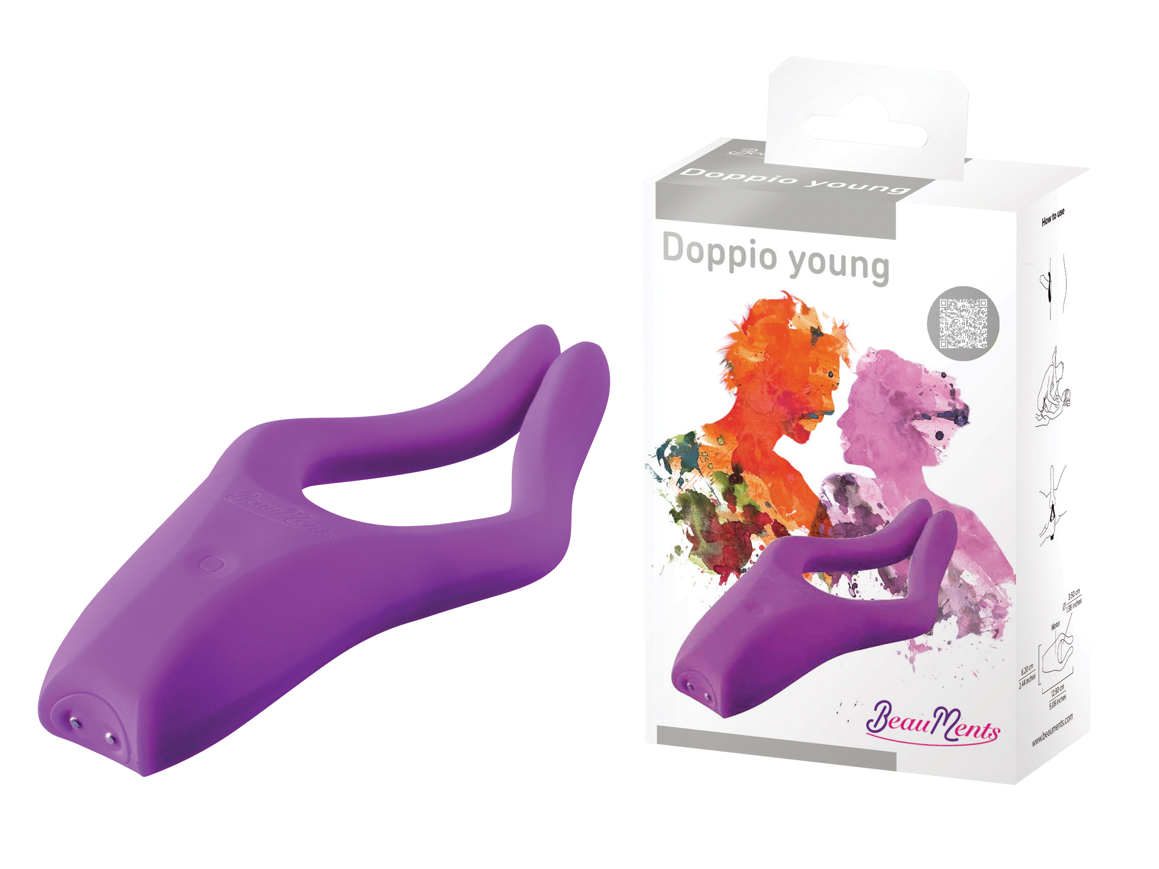 *BeauMents Doppio young lila