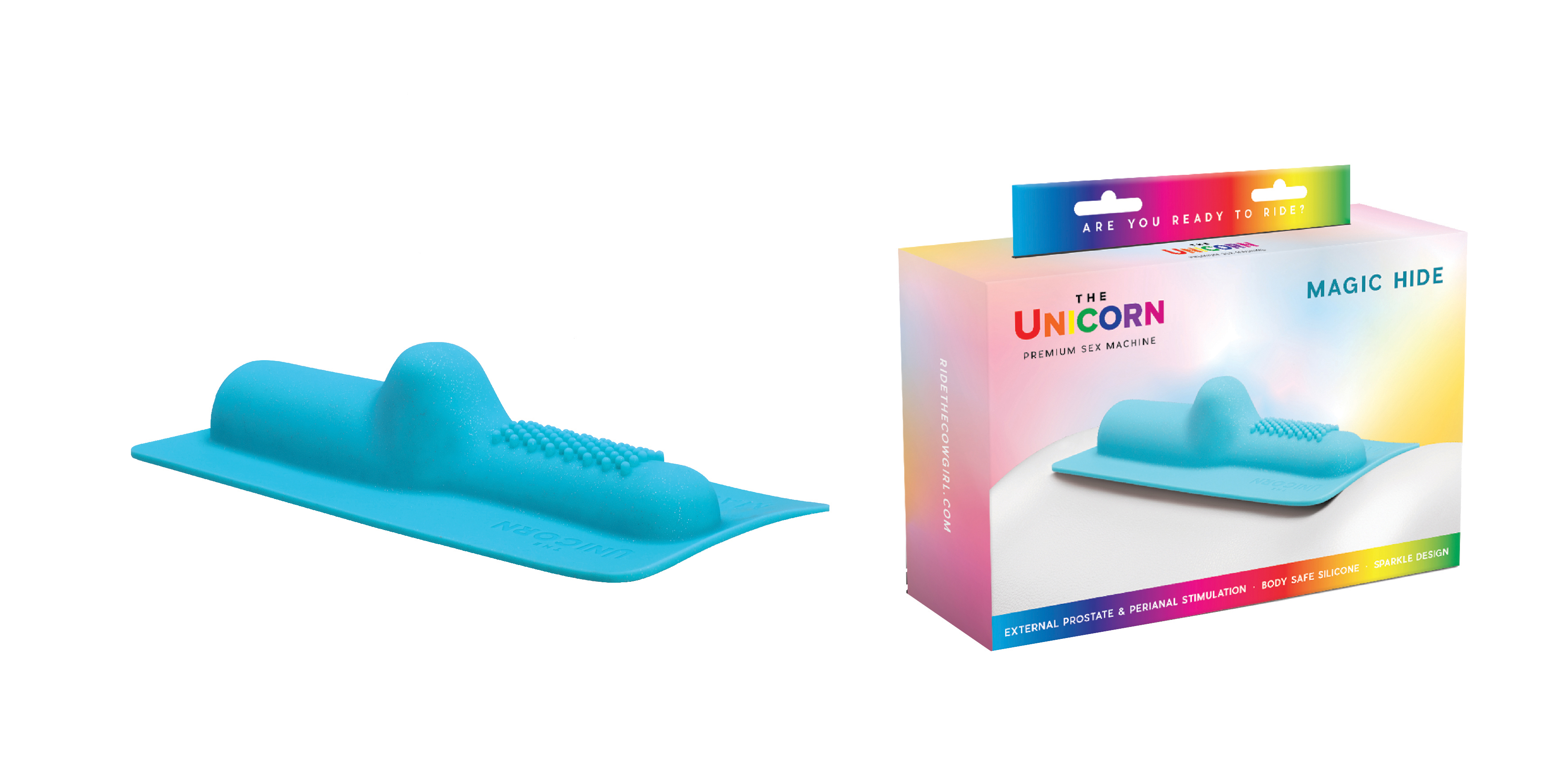 THE COWGIRL Unicorn Magic Hide Silicone Attachment