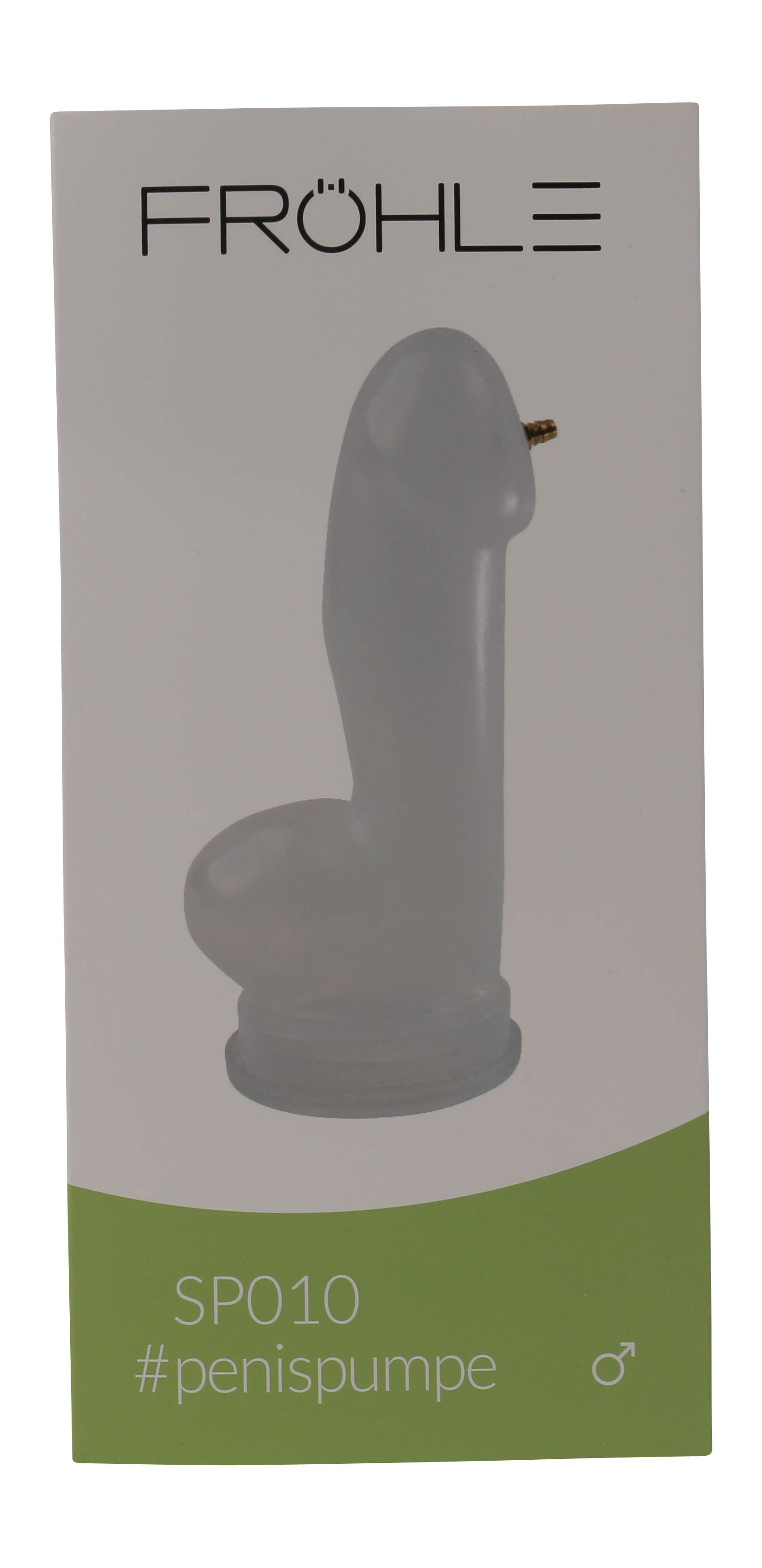 FRÖHLE Realistischer Peniszylinder XL, transparent