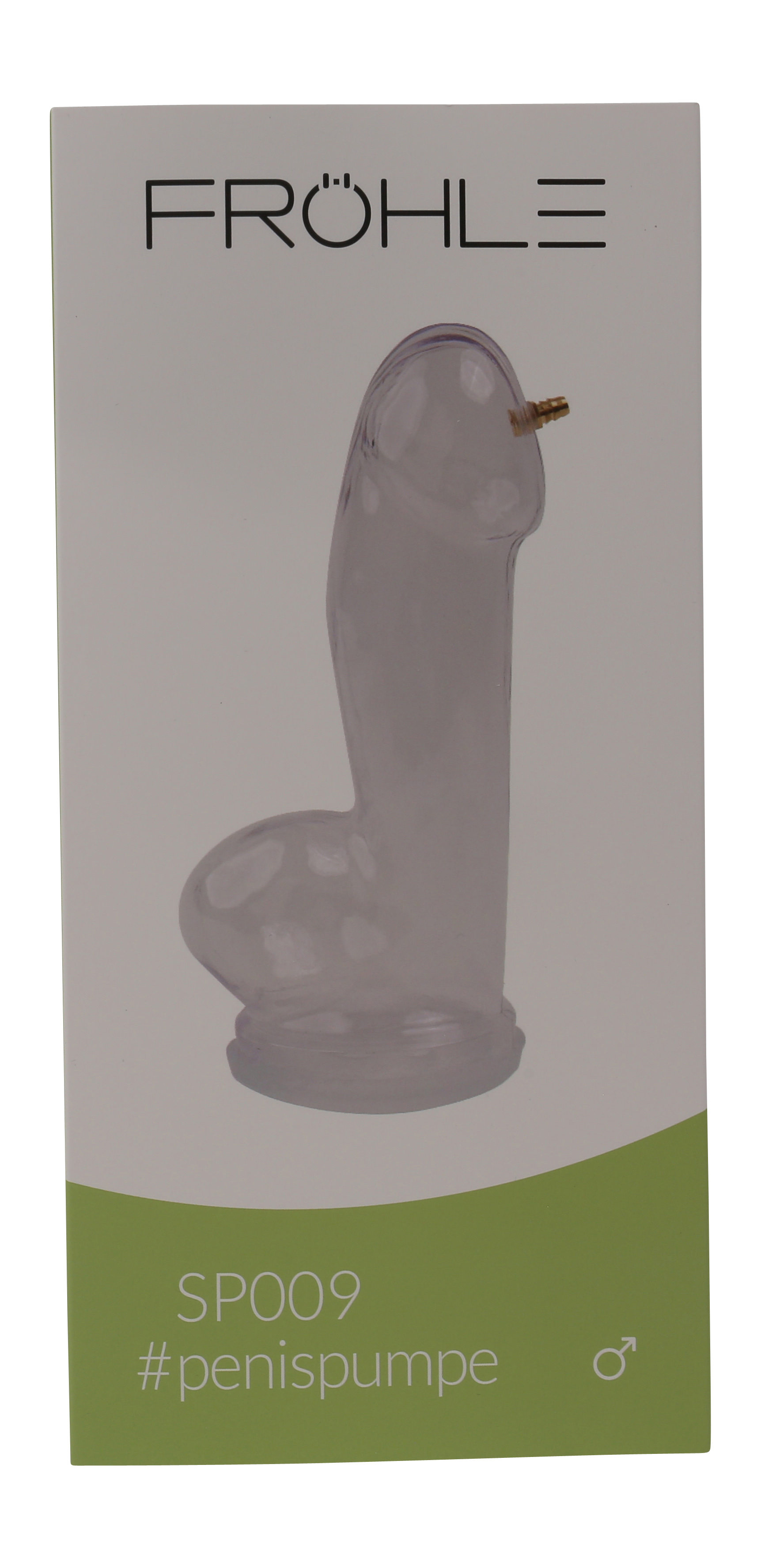 FRÖHLE Realistischer Peniszylinder XL, glasklar