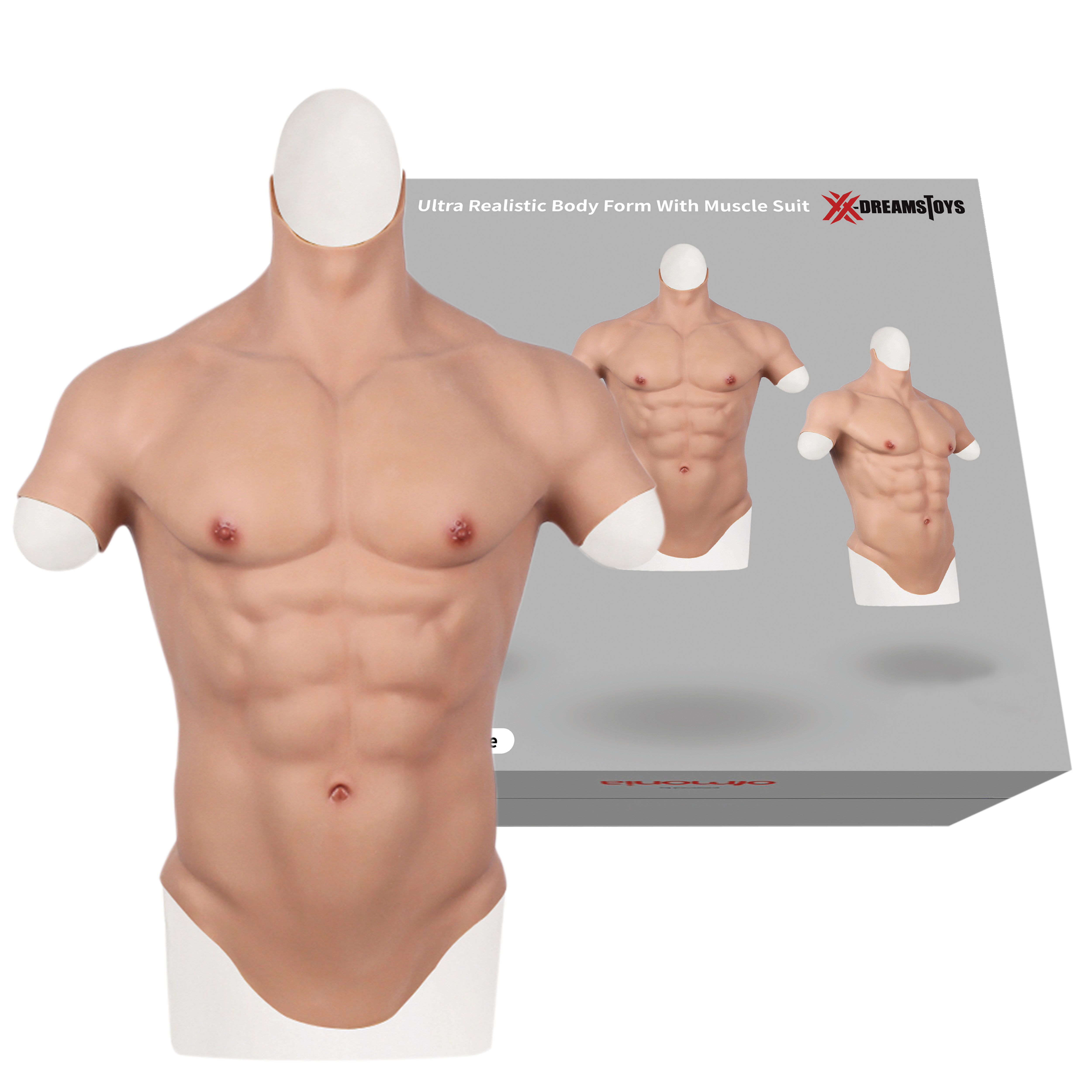 XX-DREAMSTOYS Ultra Realistic Muscle Suit Men Size L XX-DREAMSTOYS Ultra Realistic Muscle Suit Men Size L