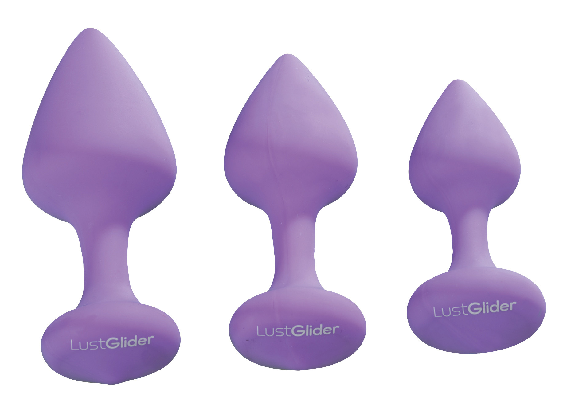 LustGlider Classic Plug Set lila