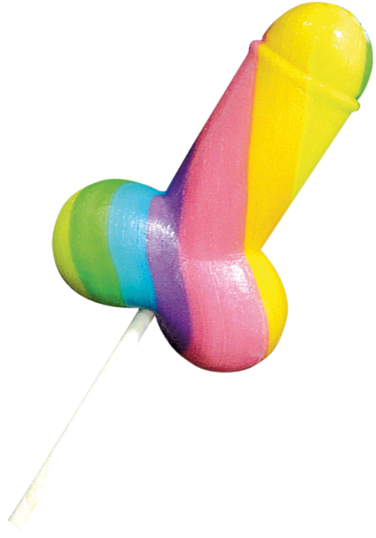 Rainbow Cock Pop (12er Display)