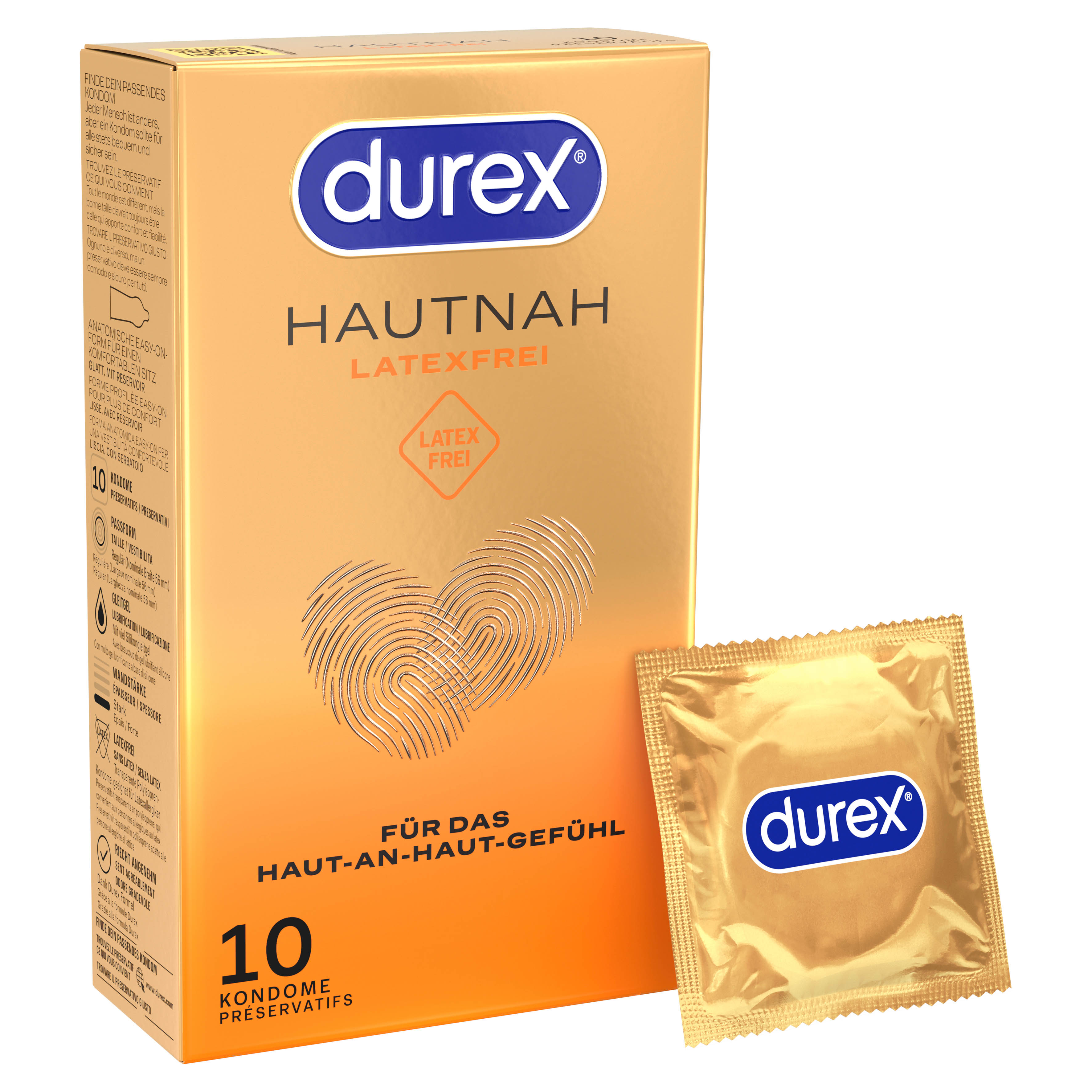 DUREX Hautnah Latexfrei 10 St.