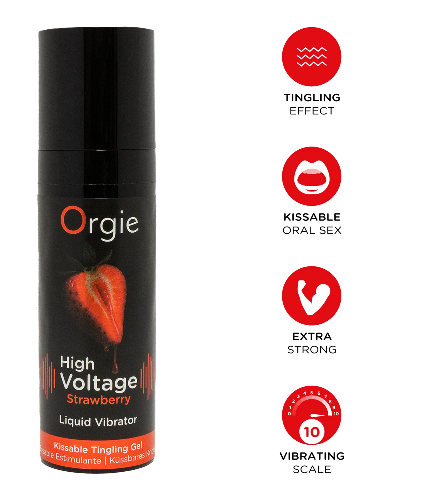 ORGIE High Voltage Strawberry 15ml