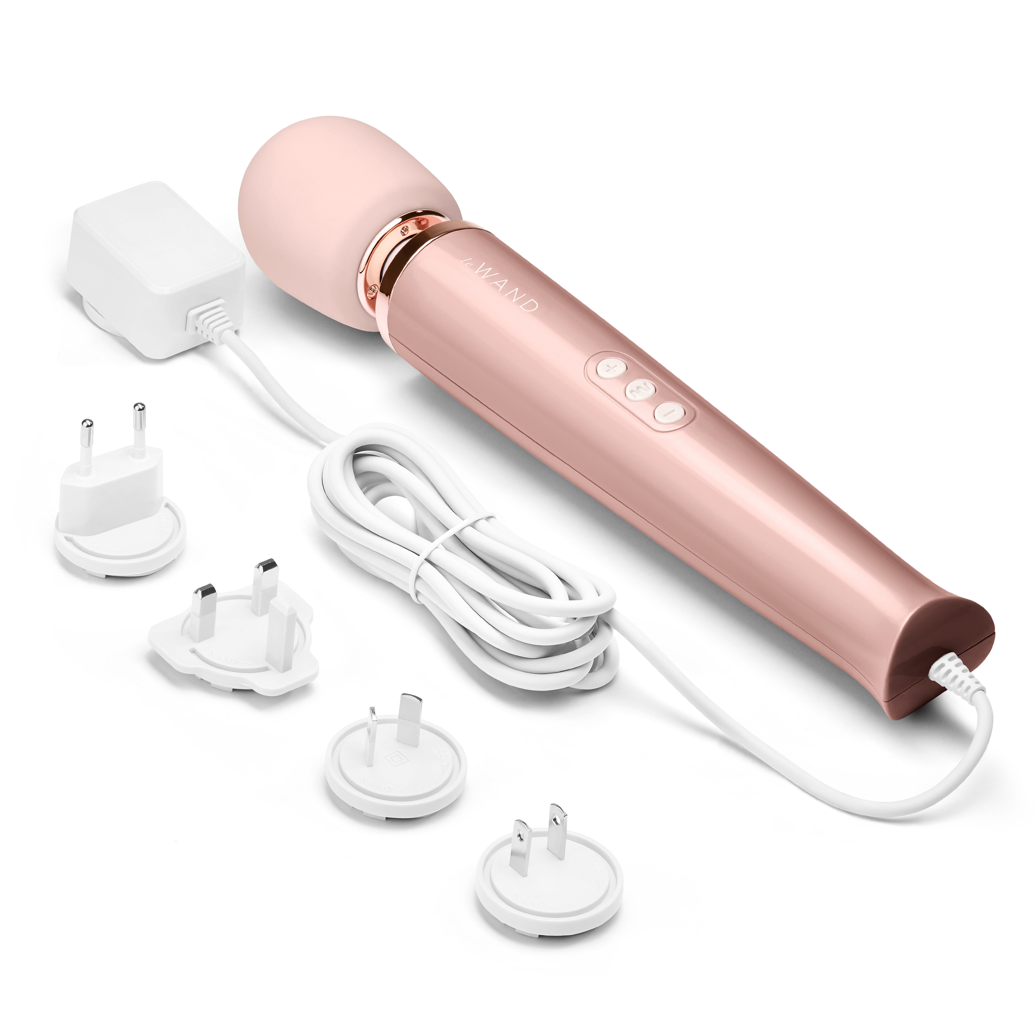 Le Wand Powerful Plug-In Vibrating Massager Rose Gold