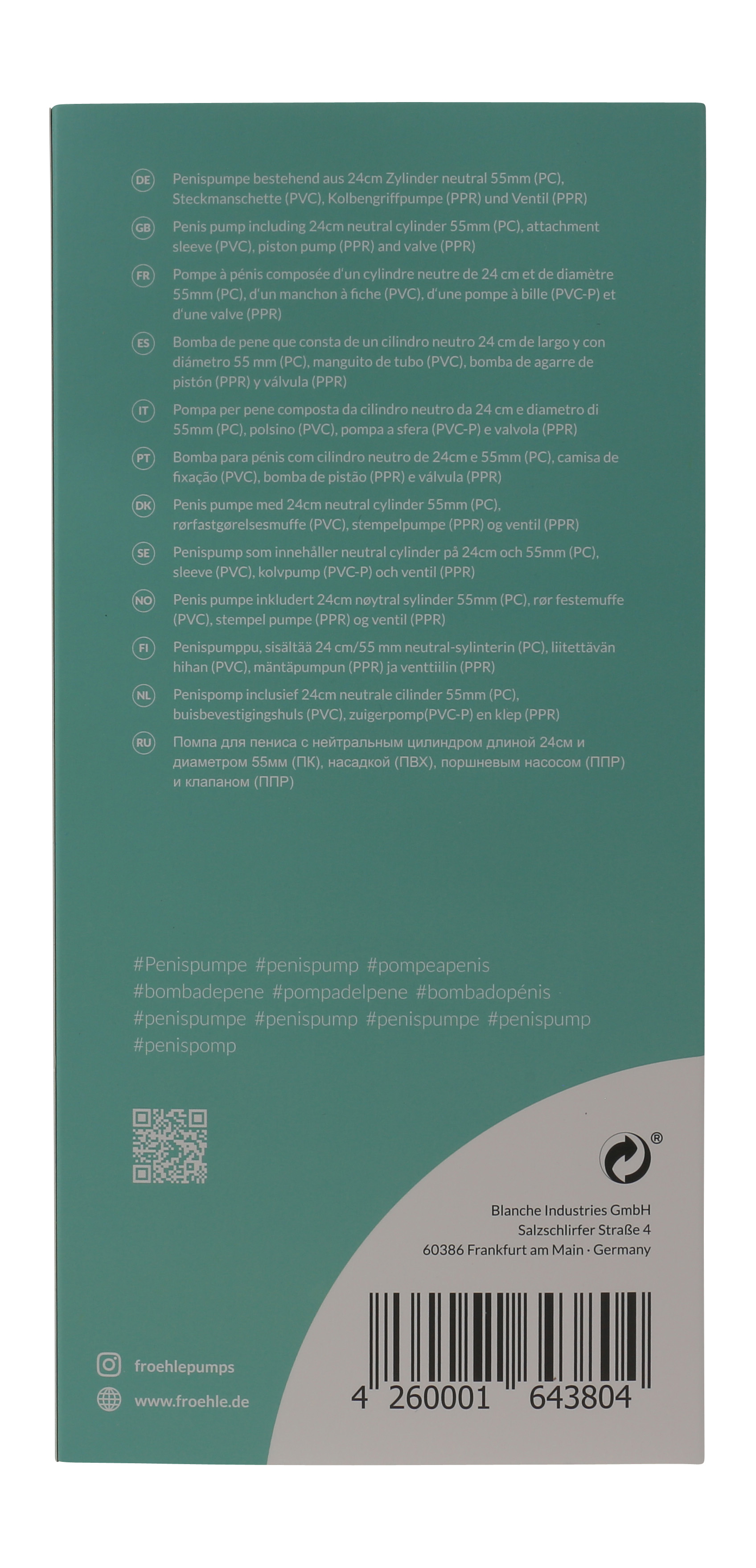 690000040908_6 FRÖHLE Penispumpe XL Professional