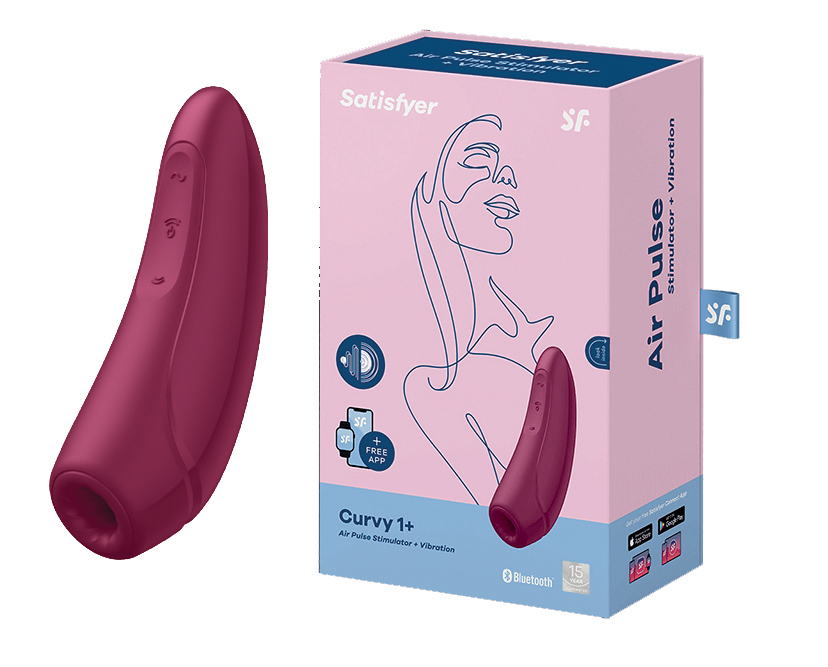 SATISFYER Curvy 1+ rose red