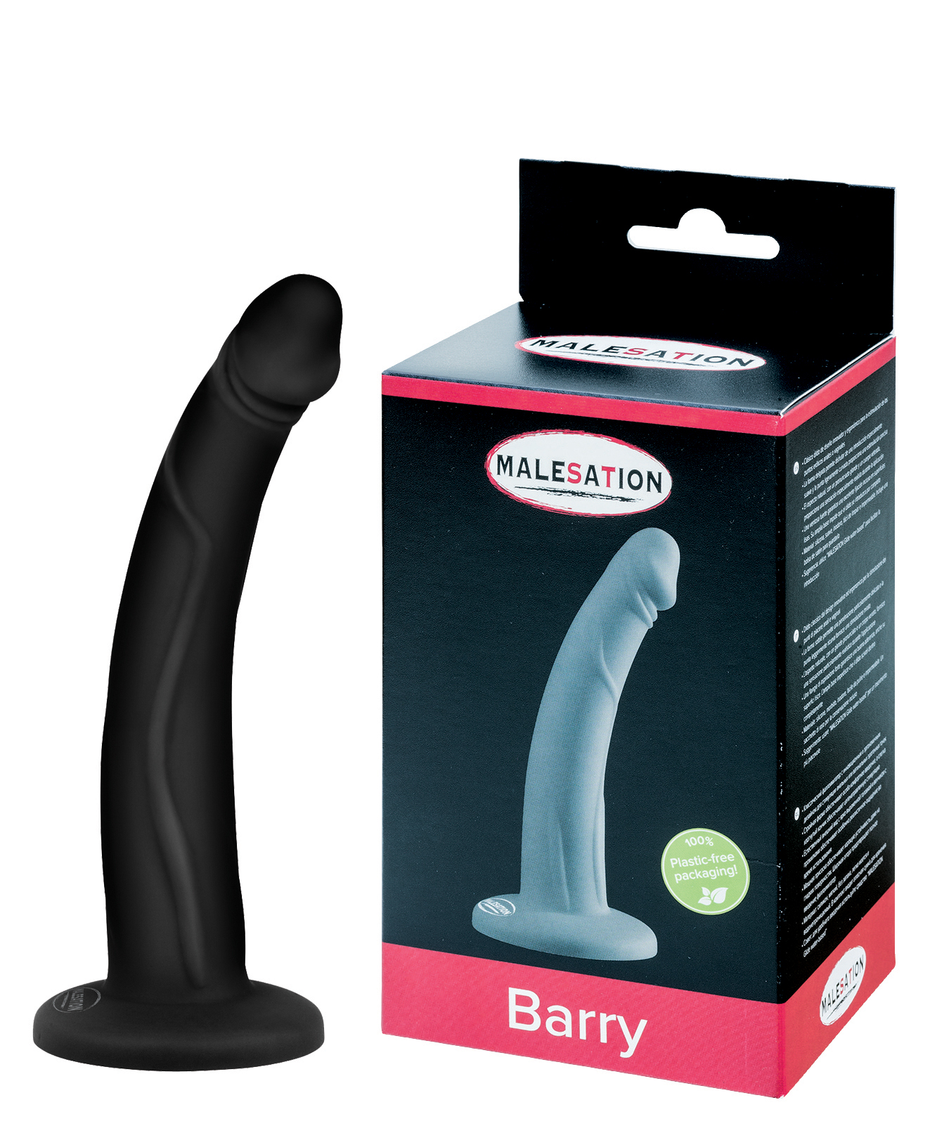 MALESATION Barry Dildo schwarz