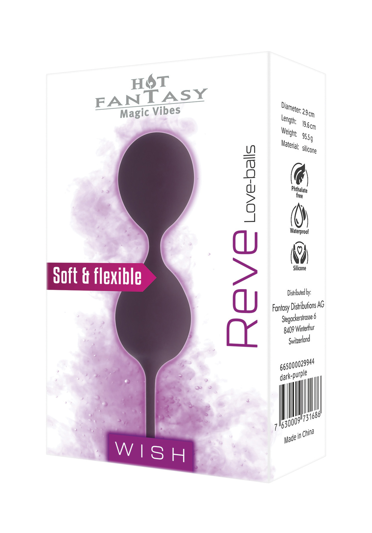 HOT FANTASY WISH Reve Love-balls dark-purple