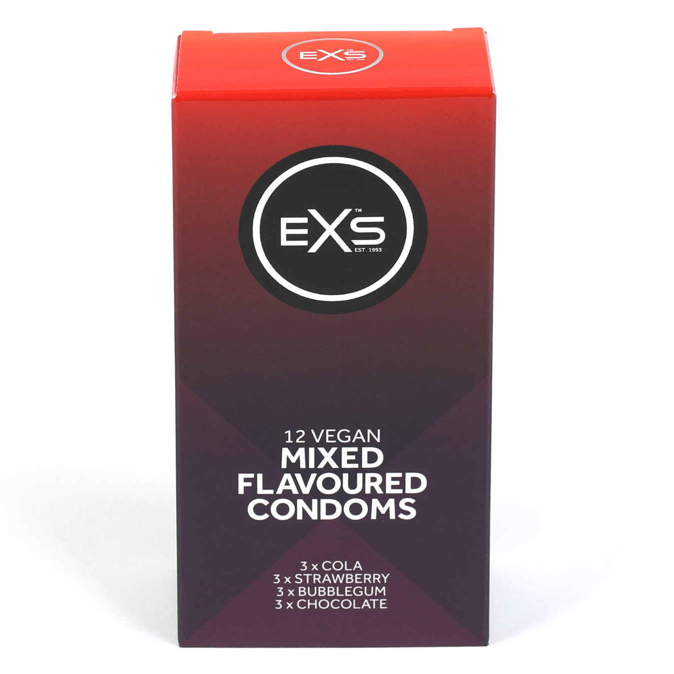 EXS Mixed Flavoured condoms (12pcs)